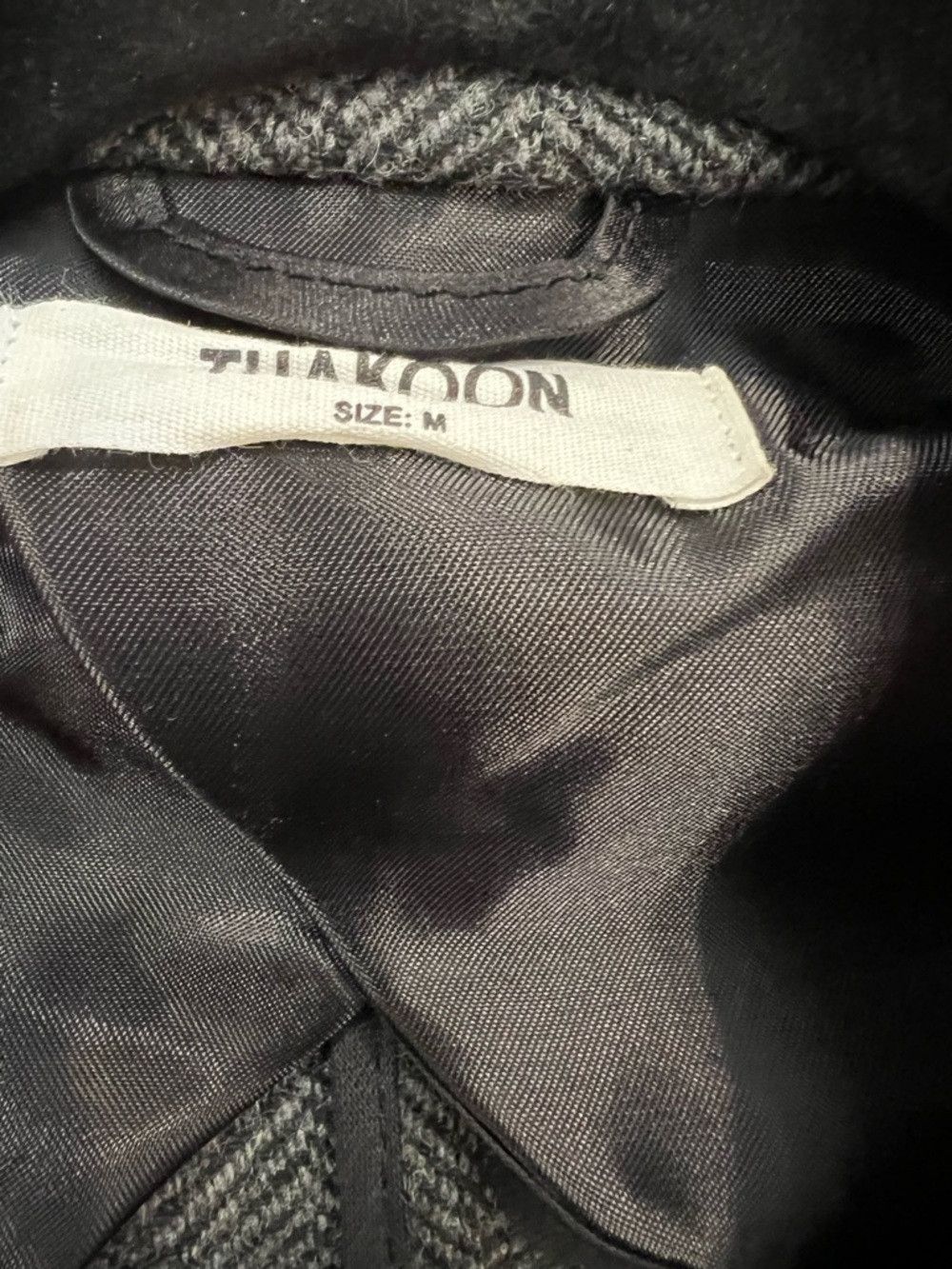 THAKOON Thakoon Italian-Made Herringbone Attached Belt Coat – Size Size M / US 6-8 / IT 42-44 - 5 Thumbnail