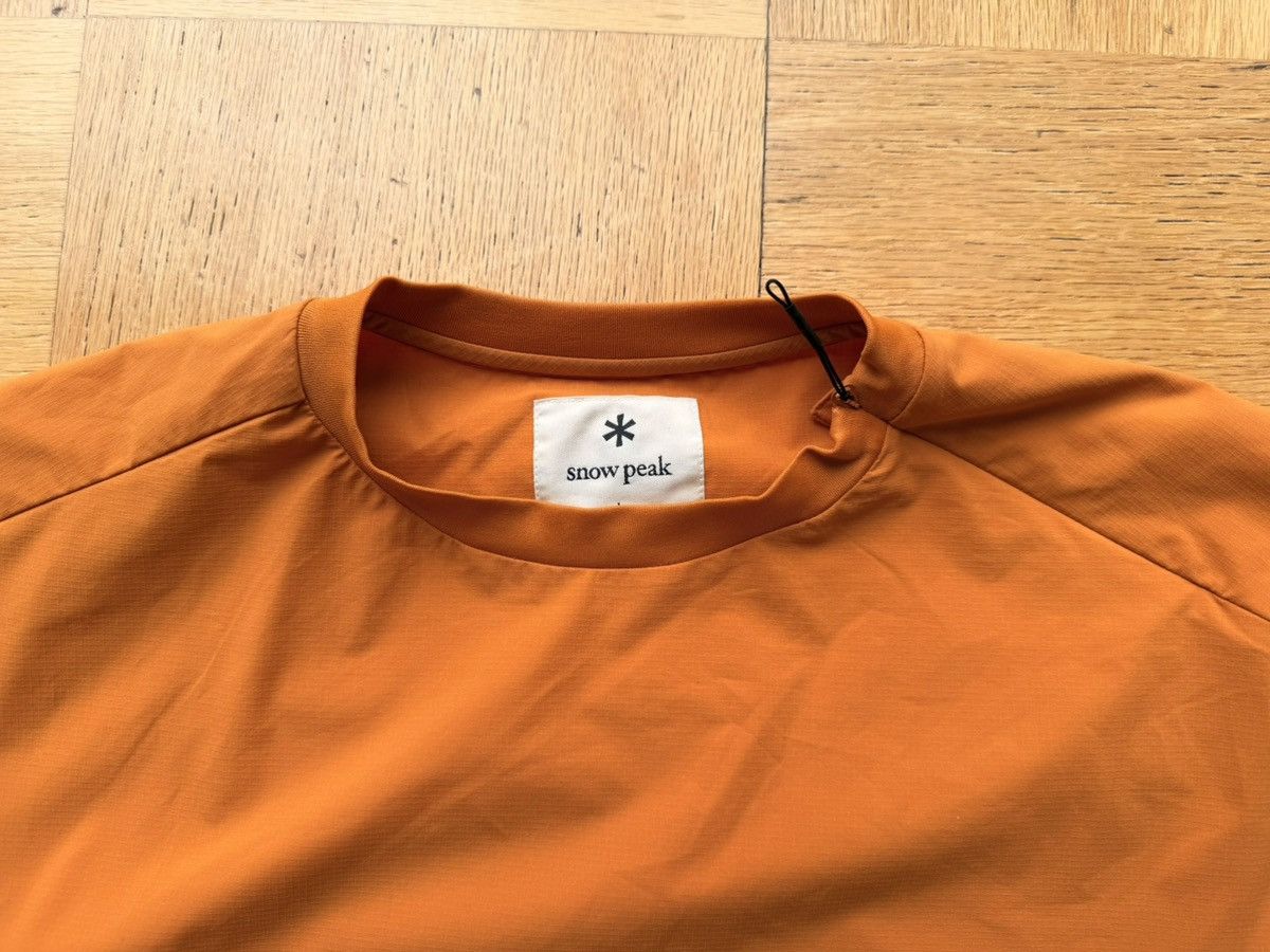 Snow Peak Snow Peak Ripstop Sweatshirt Orange Size US L / EU 52-54 / 3 - 3 Thumbnail