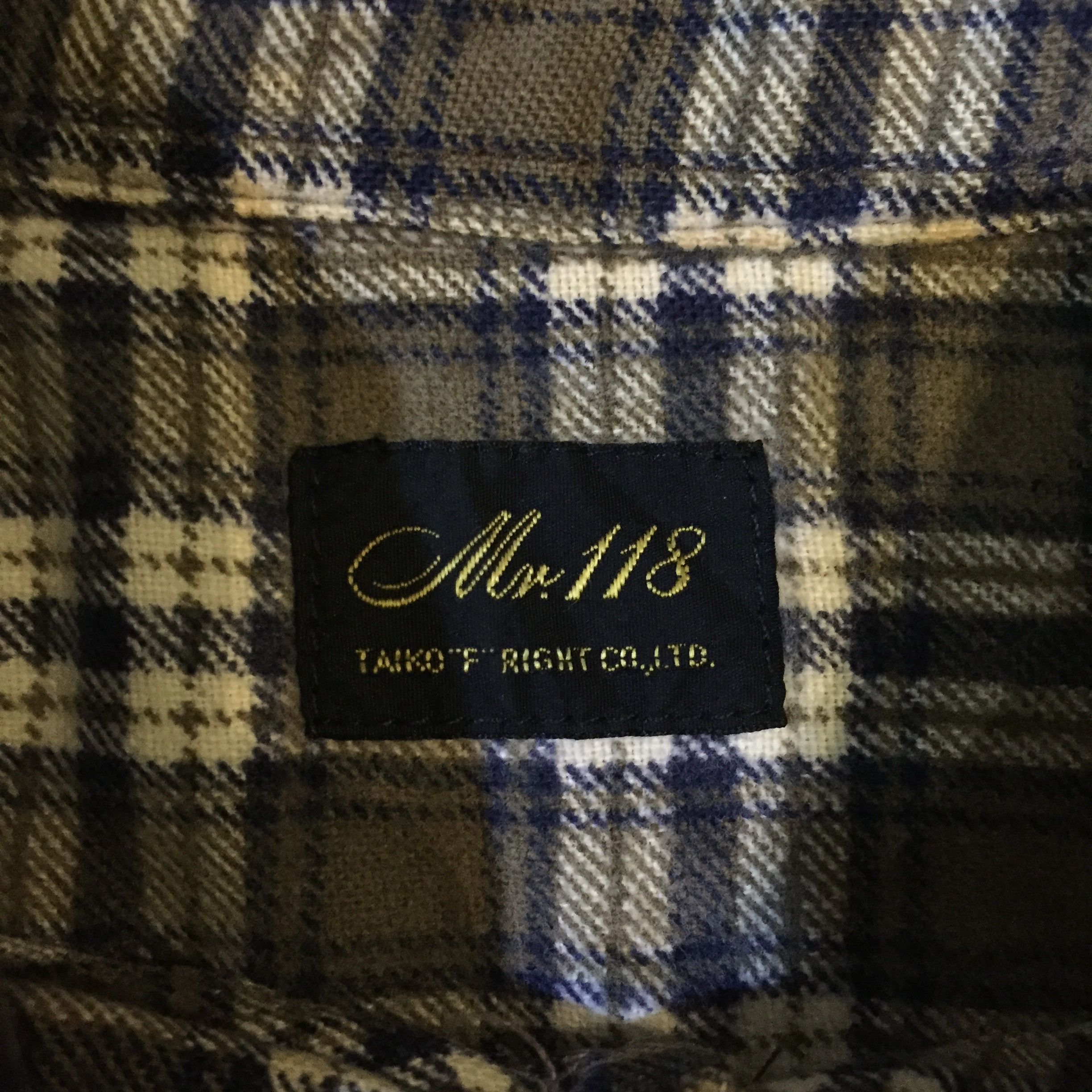 Handmade Mr 118 Chinese Cheongsam Boxy Shirt Flannel Reworked Size M / US 6-8 / IT 42-44 - 2 Thumbnail
