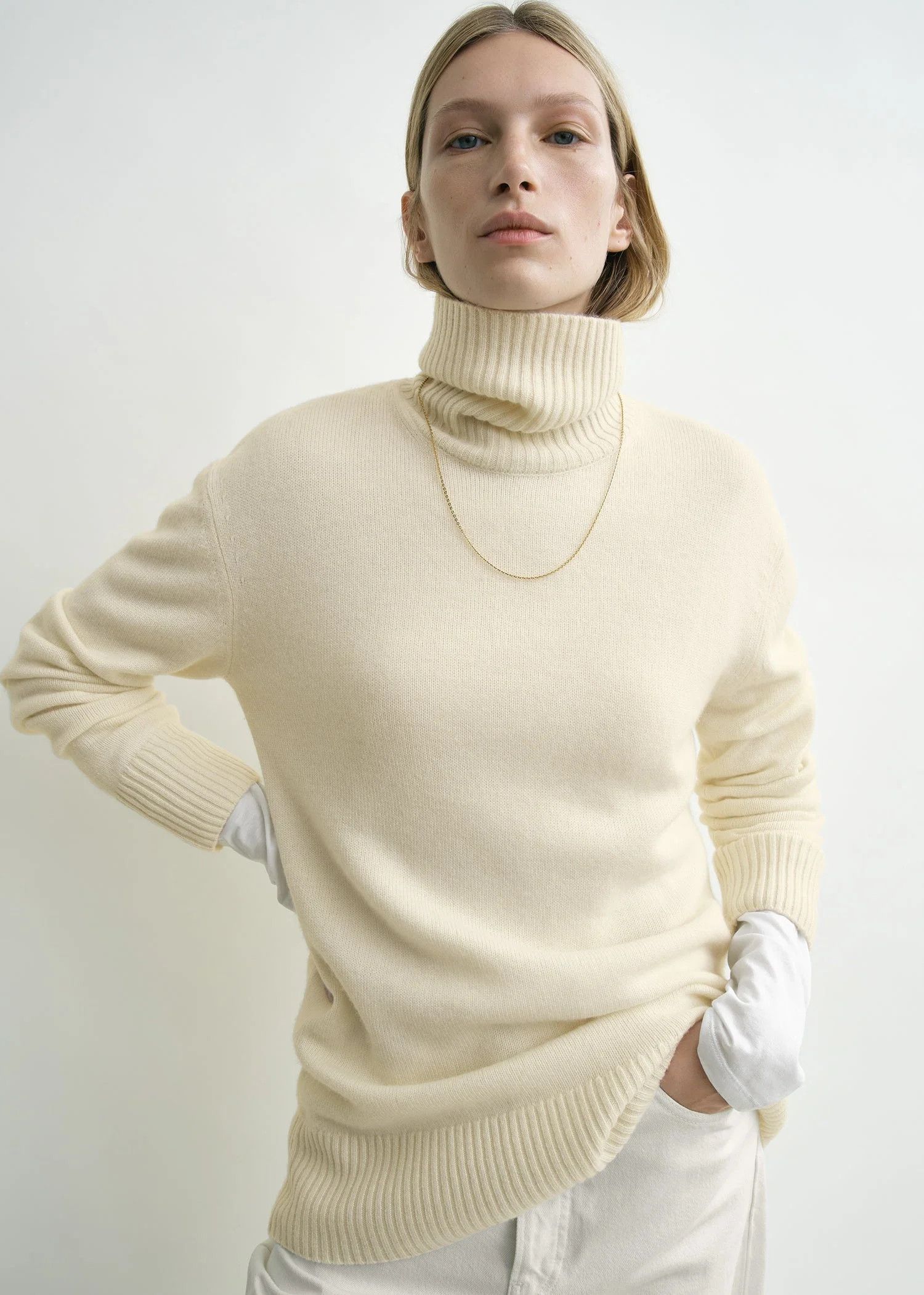 Toteme Toteme High turtleneck Polo knit Size XS / US 0-2 / IT 36-38 - 1 Thumbnail
