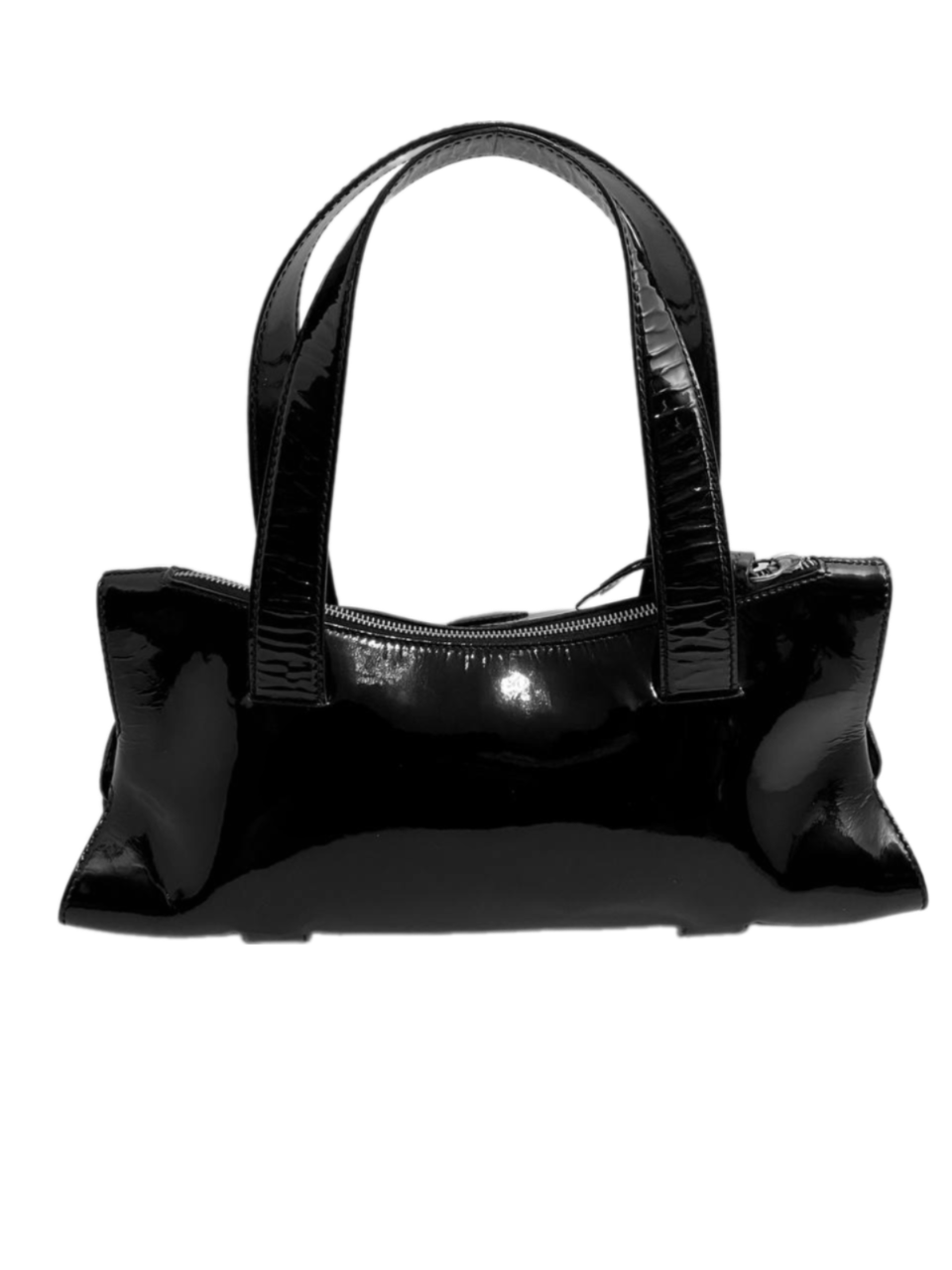 Tod's TOD'S Tods Logo Baguette Black Leather Shoulder Hand Bag Size ONE SIZE - 6 Thumbnail