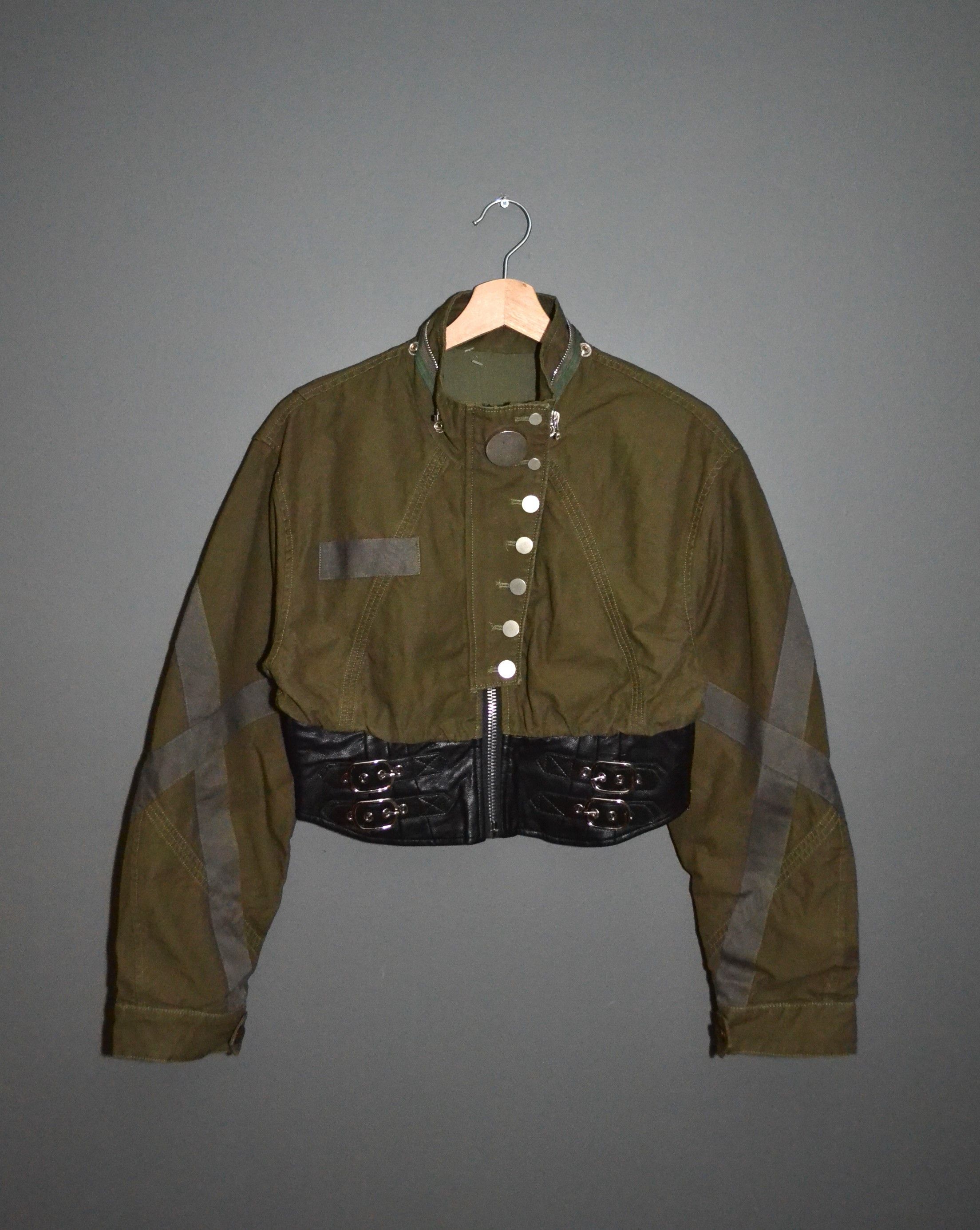 Alexander Wang Alexander Wang Short Military Jacket Biker Hem Cropped S Size S / US 4 / IT 40 - 2 Thumbnail