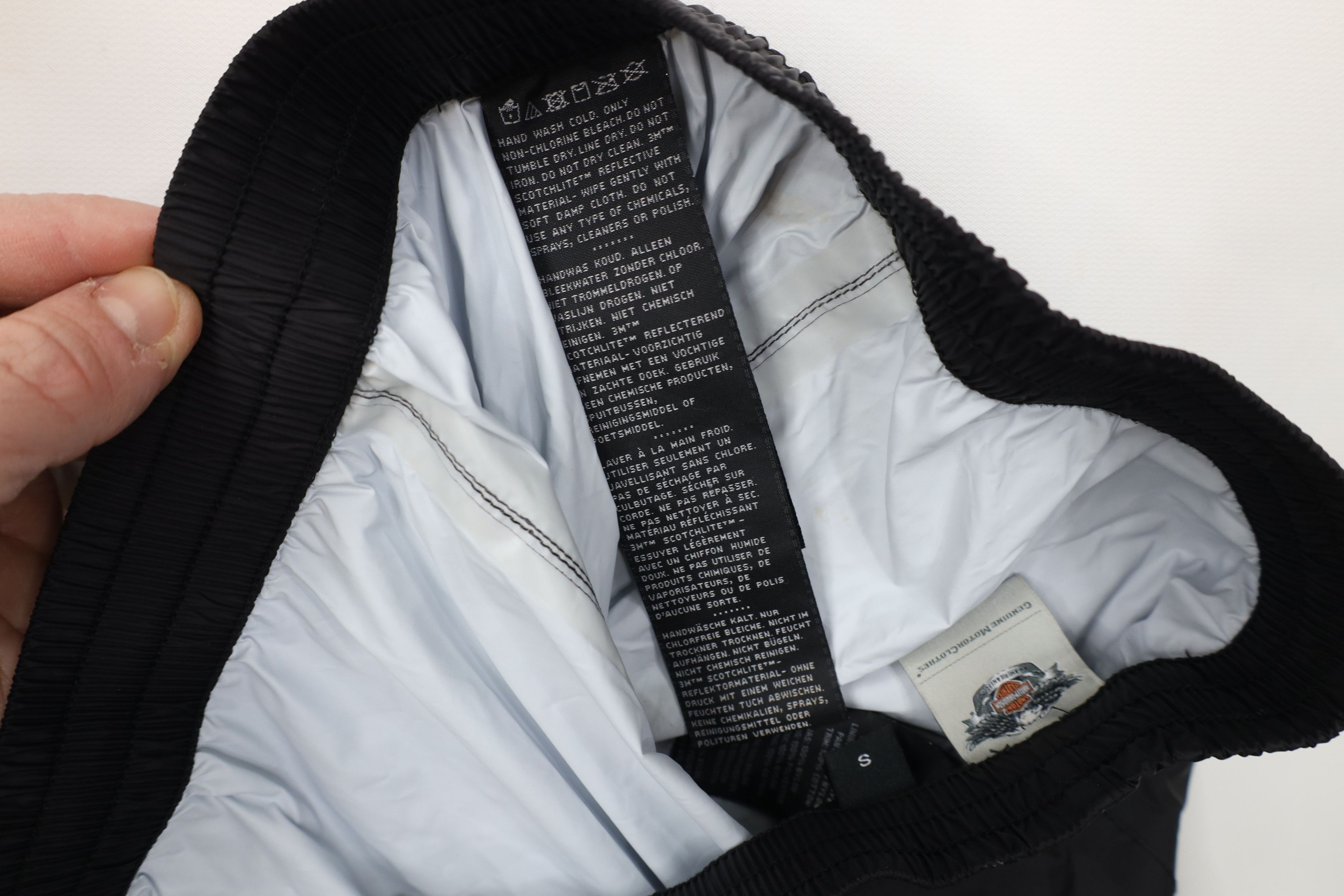 Harley Davidson Vintage Harley Davidson Waterproof Stirrup Rain Pants Size US 32 / EU 48 - 12 Thumbnail