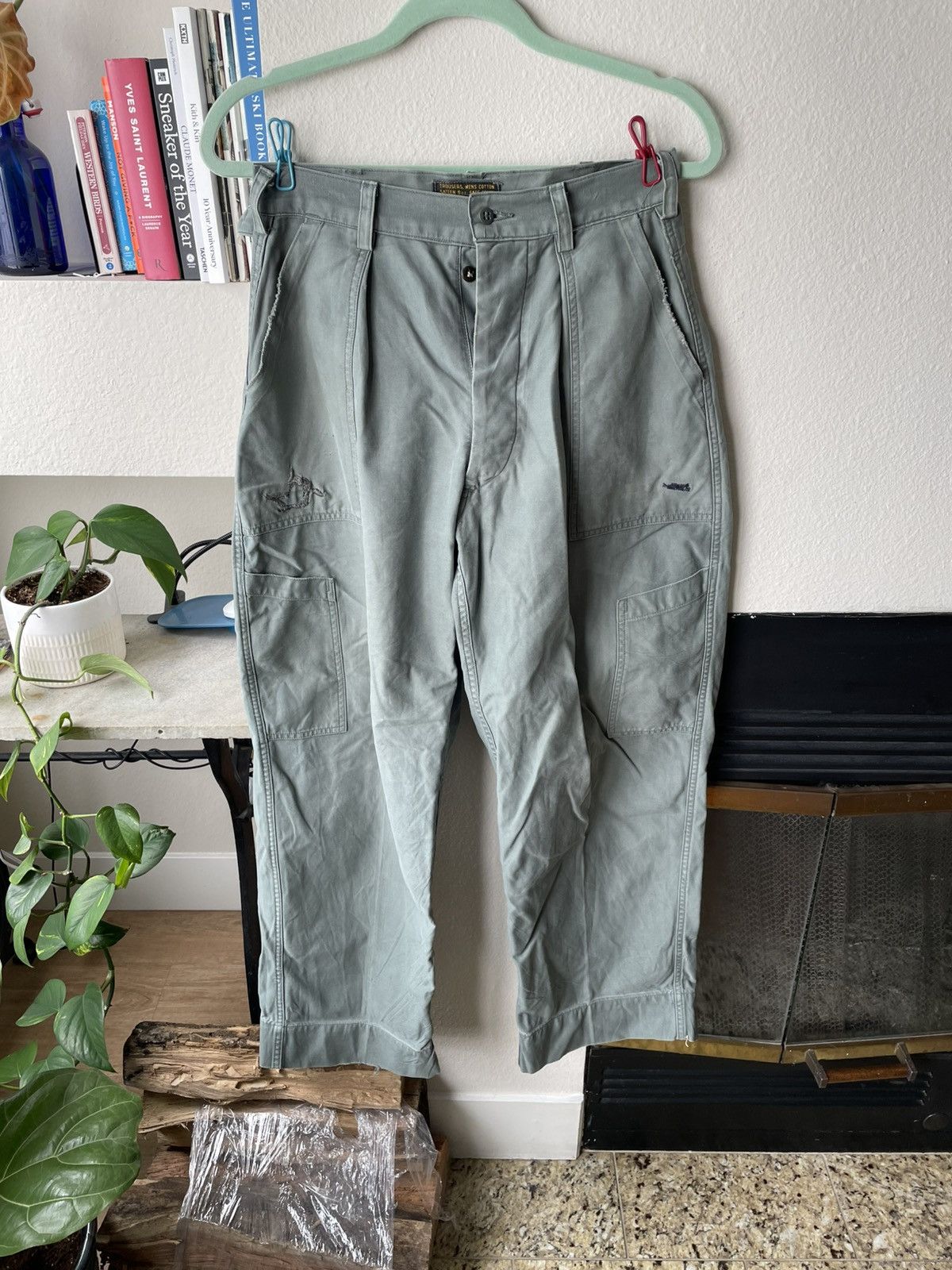 Vintage OG 509 usaf mechanics trouser Size US 30 / EU 46 - 1 Thumbnail