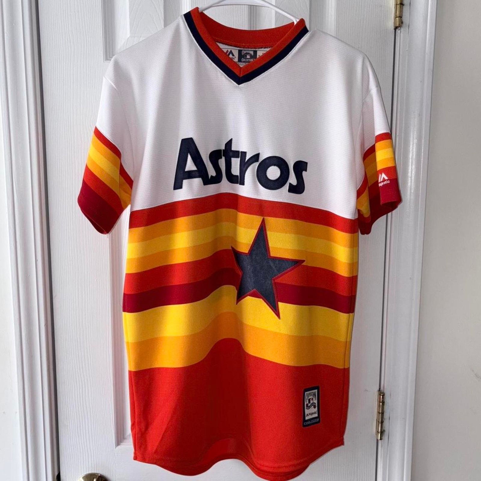 & Other Stories Red/Yellow Ryan 20 Houston Astros Majestic MLB Jersey Size US M / EU 48-50 / 2 - 7 Thumbnail