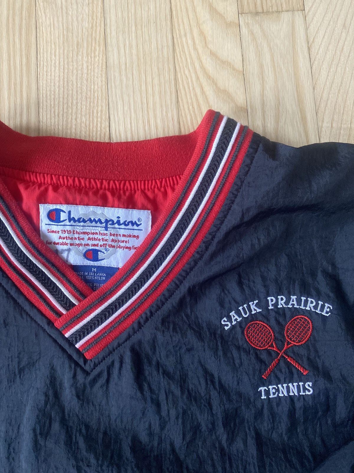 Vintage Vintage Champion windbreaker Size US M / EU 48-50 / 2 - 2 Thumbnail