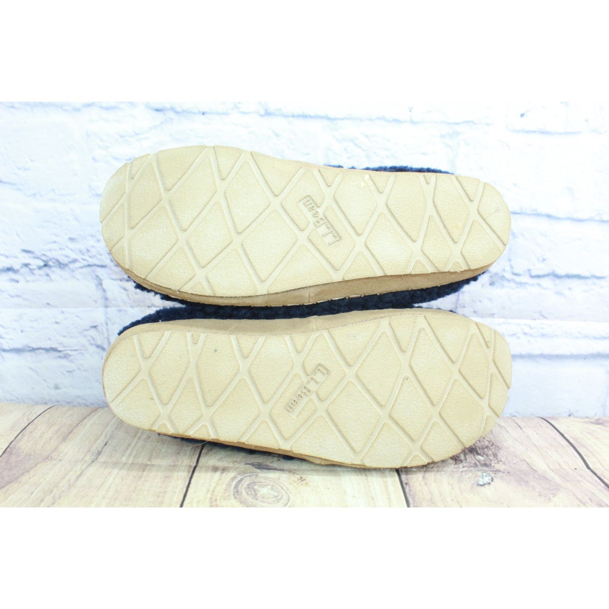 L.L. Bean LL Bean Knit Fleece Lined Water Resistant Cozy Slippers Size US 8 / IT 38 - 9 Thumbnail