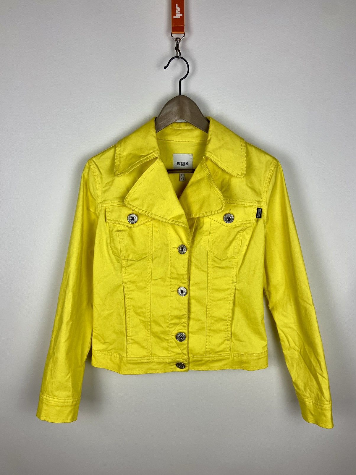 Designer × Moschino Vintage Moschino Jeans Donna Denim Womens Luxury Jacket Size L / US 10 / IT 46 - 1 Thumbnail
