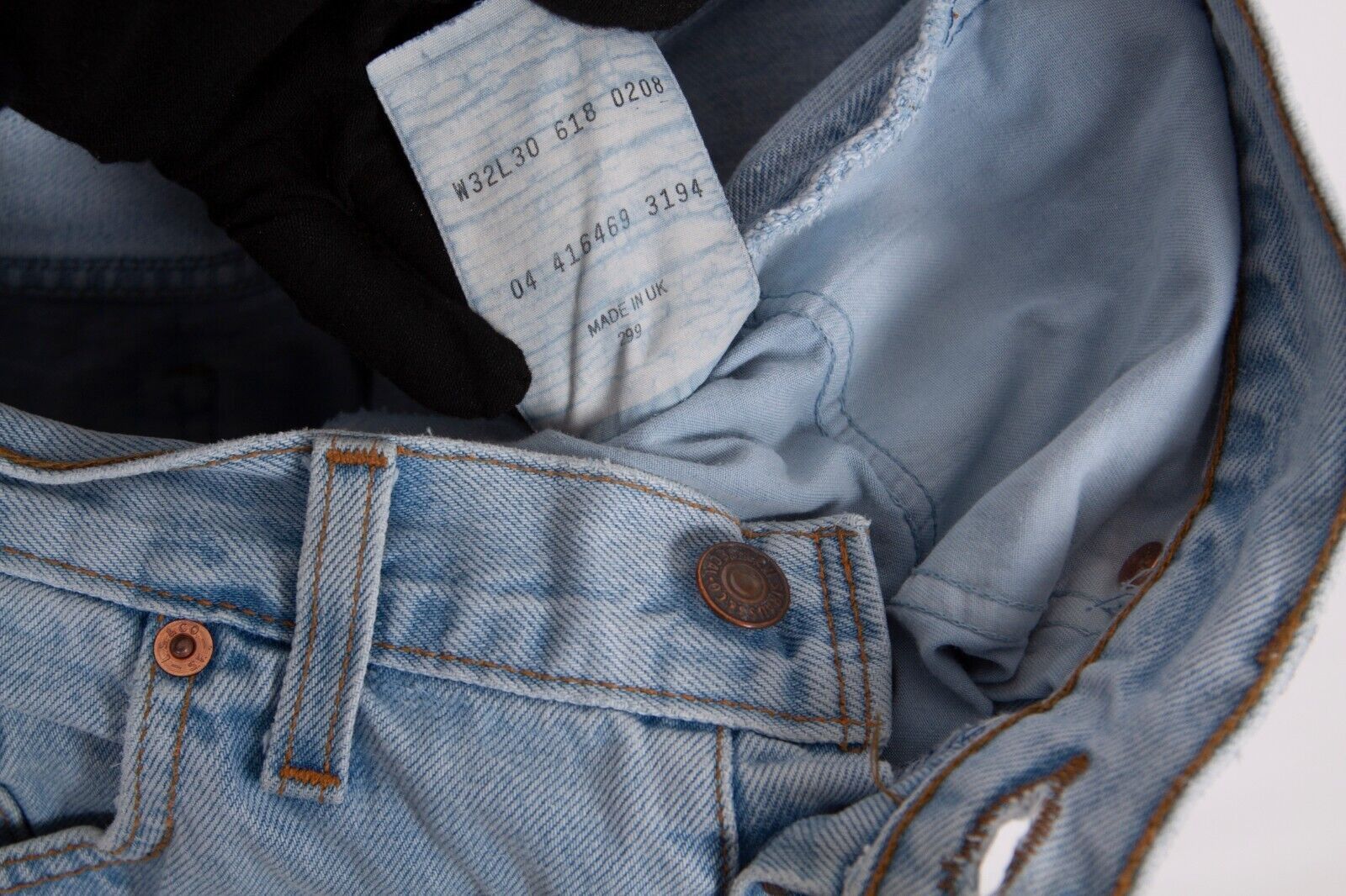 Levi's × Levi's Vintage Clothing × Vintage Vintage Levis Blue 613 02 Jeans Regular Denim Orange Tab Size US 32 / EU 48 - 17 Thumbnail