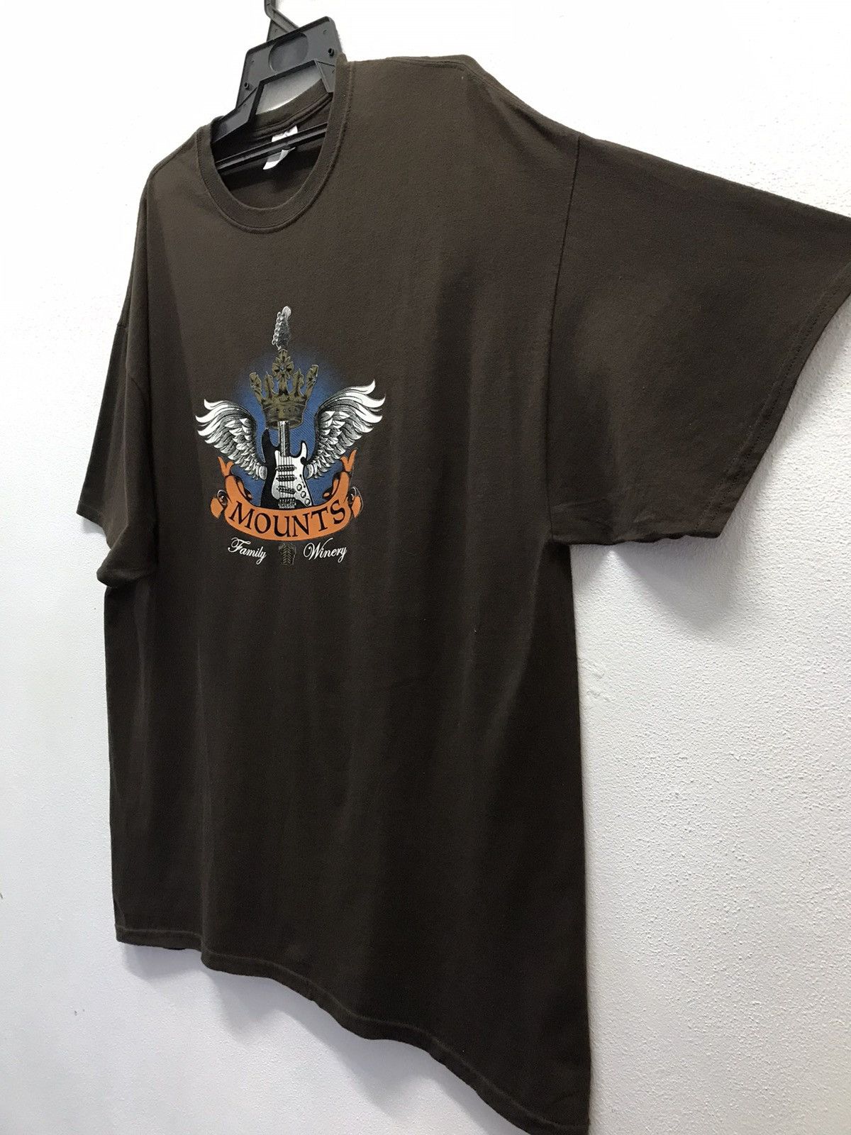 Gildan × Vintage Vintage Gildan Mounts Family Winery Shirt Size US XXL / EU 58 / 5 - 4 Thumbnail