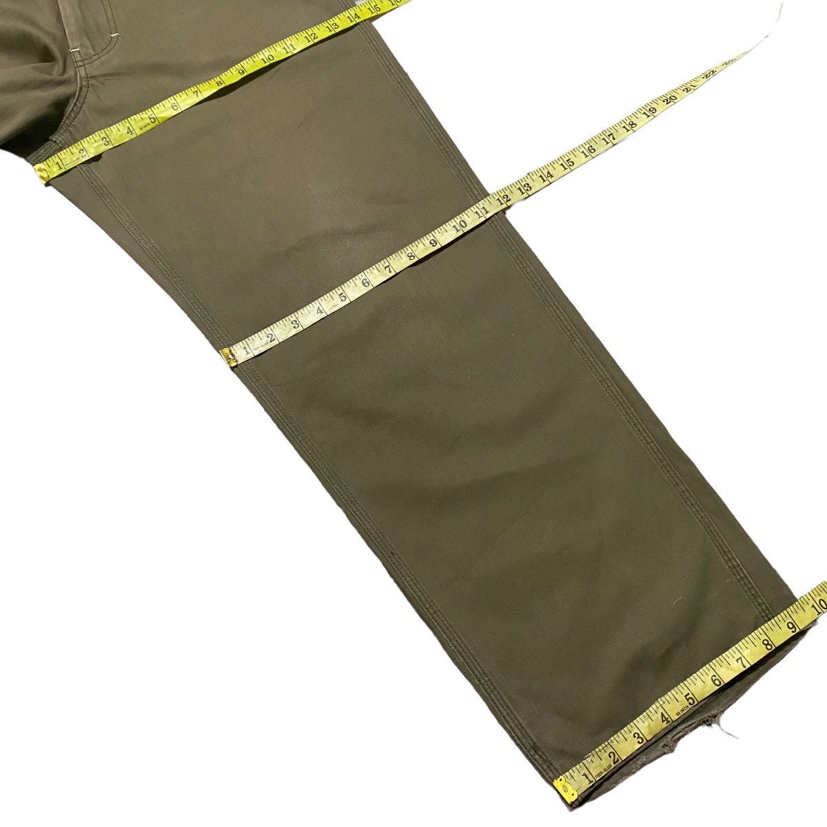Vintage BALANCE+HARMONY KEMPEL Union Made HBT Work Pants Sunfaded Size US 30 / EU 46 - 21 Thumbnail