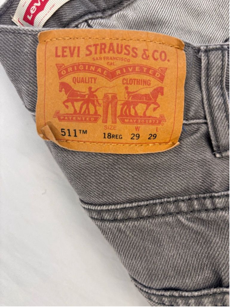 Levi's Men's Levi's 511 Jeans Size 32x30 Gray Size US 30 / EU 46 - 11 Thumbnail