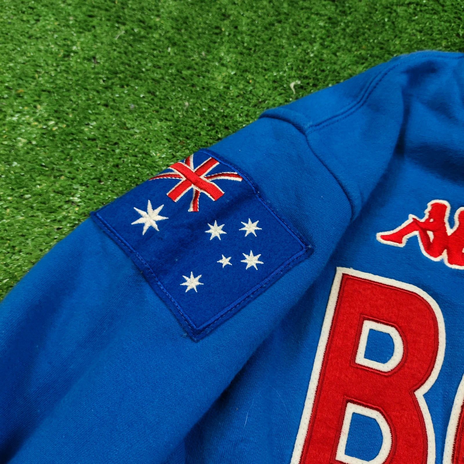 Kappa Vintage kappa Full Zip Sweater Large Blue Australia Bondi Size L / US 10 / IT 46 - 6 Thumbnail