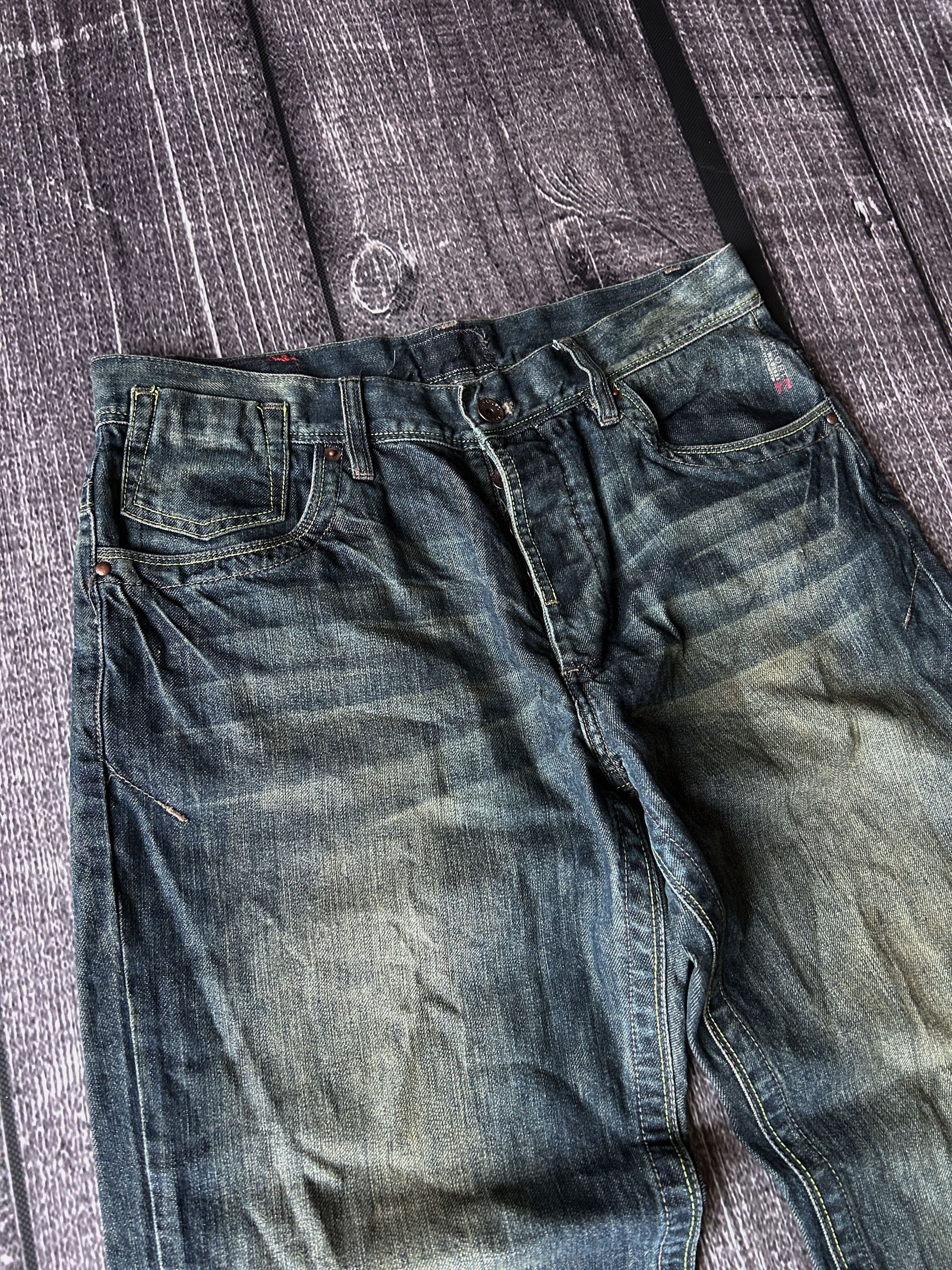 Vintage VINTAGE 💥HYSTERIC GLAMOUR STYLE BAGGY JEANS 90S Size US 32 / EU 48 - 5 Thumbnail