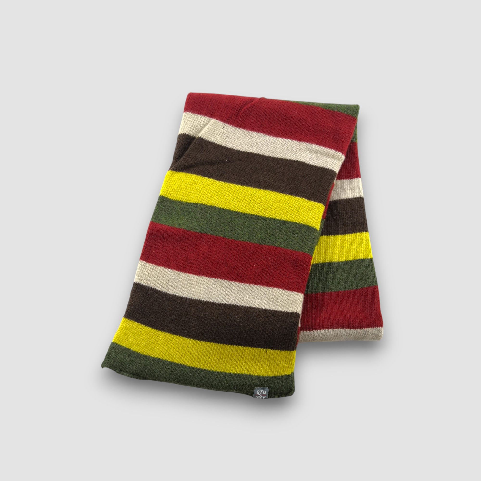 Stussy Vintage Stussy Scarf Muffler Wool Scarves Size ONE SIZE - 3 Thumbnail