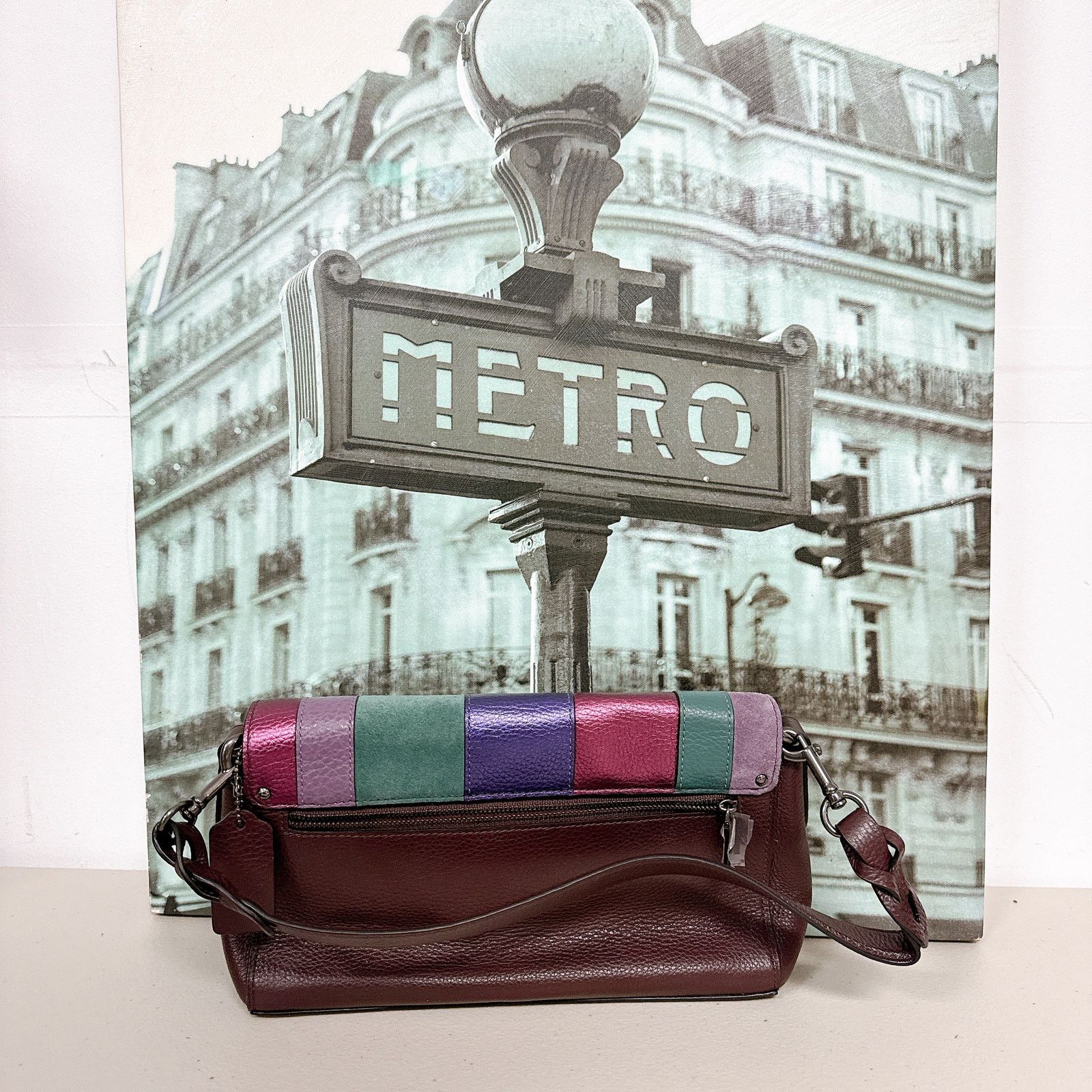 Coach Coach 91095 Jade Shoulder Bag with Piecing Size ONE SIZE - 5 Thumbnail