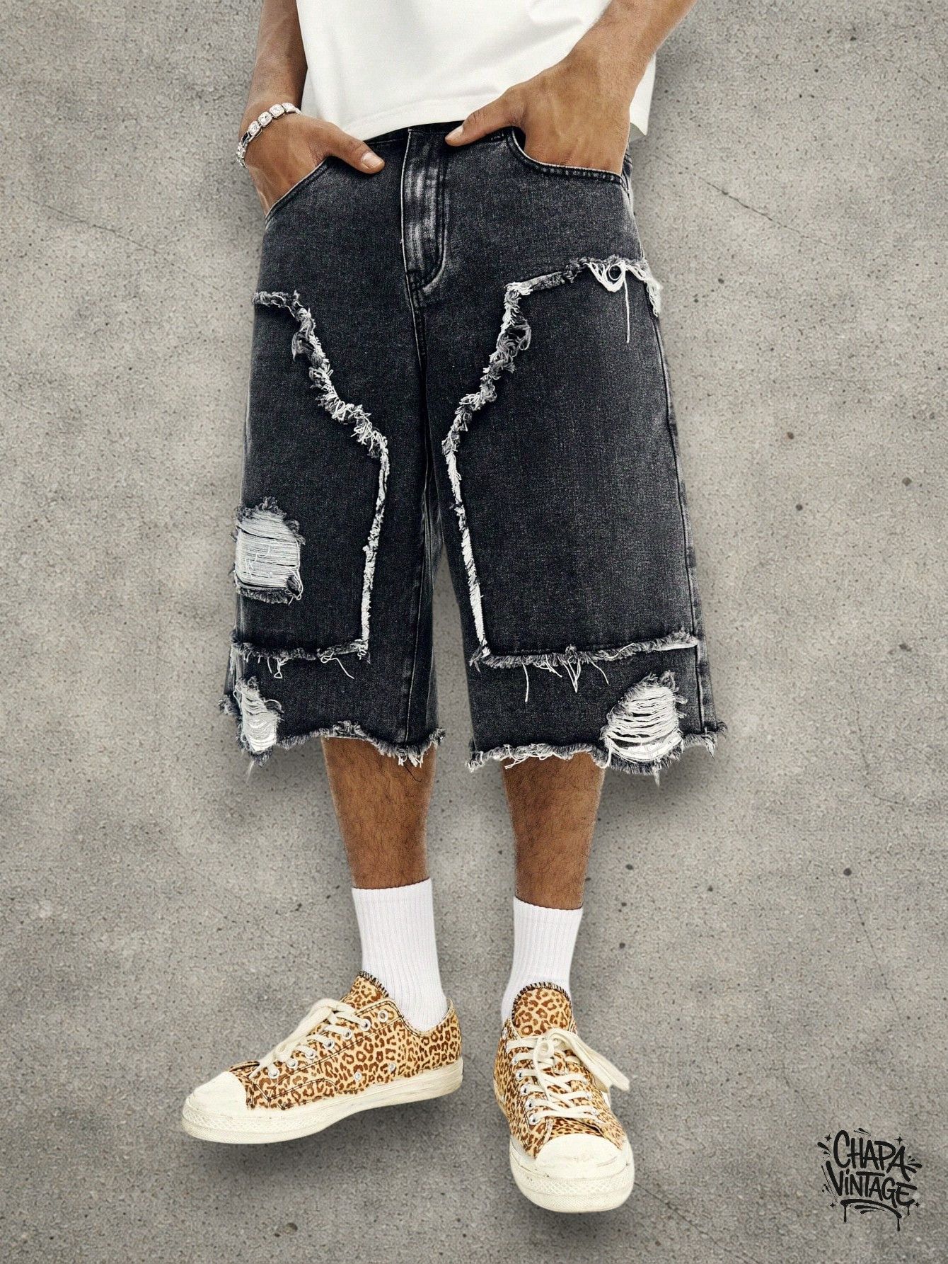 Vintage Distressed shorts Size US 32 / EU 48 - 4 Thumbnail
