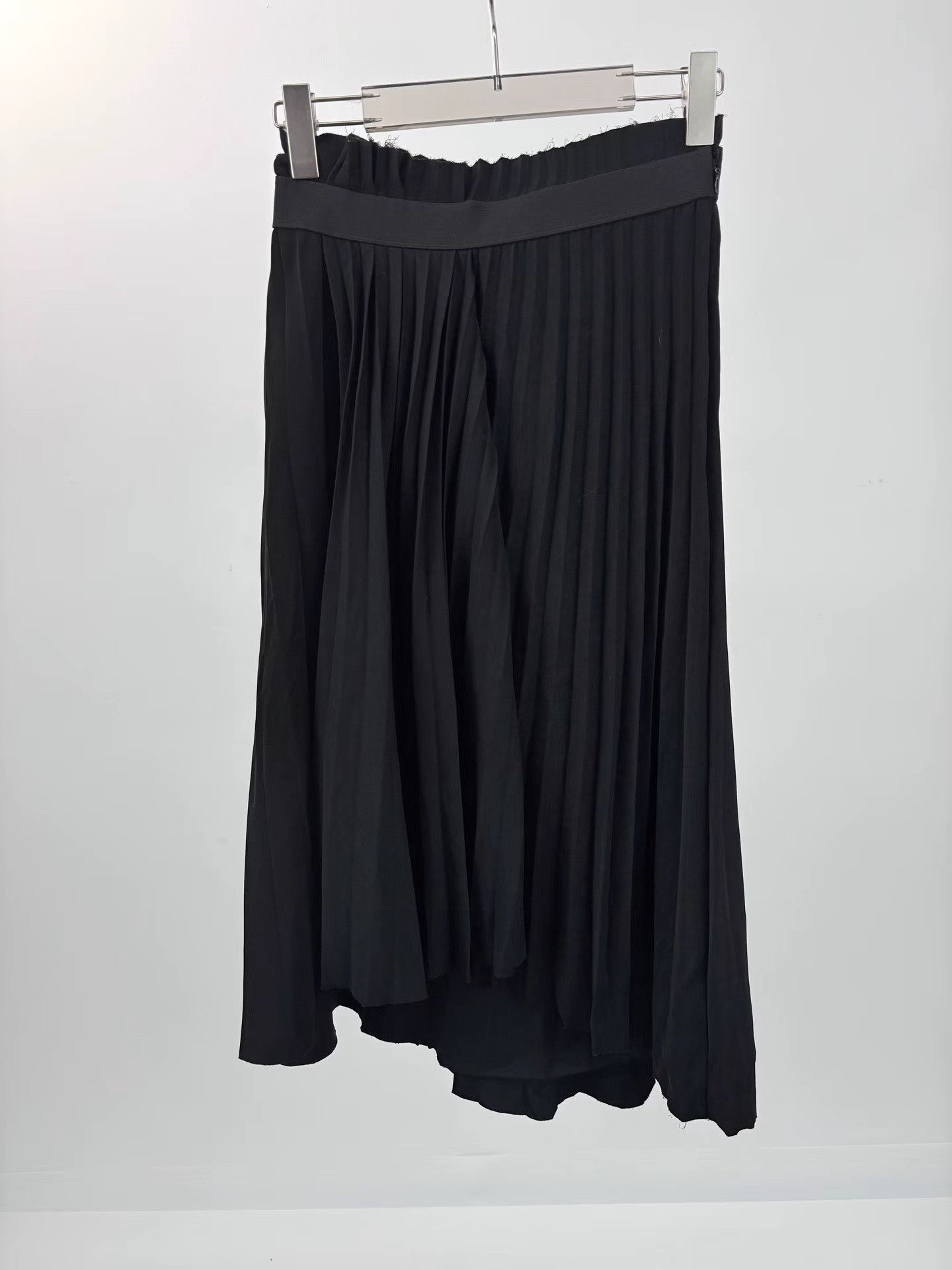 Balenciaga BALENCIAGA Logo Pleated Skirt K1 Size 36" / US 14 / IT 50 - 2 Thumbnail