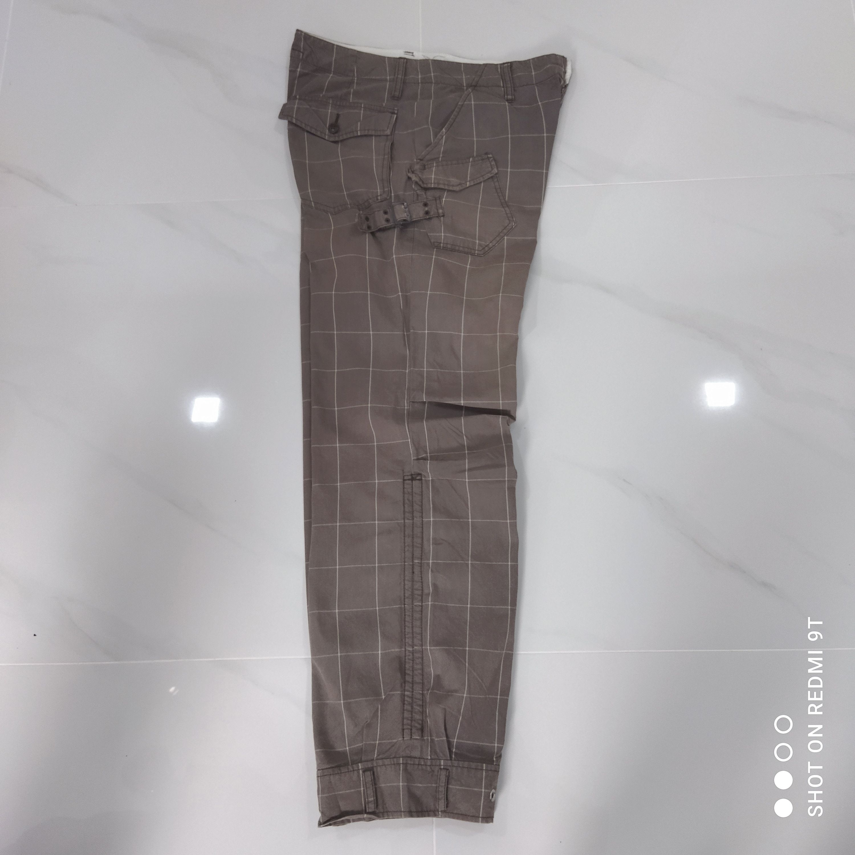 Japanese Brand × R.Newbold R.NEWBOLD BROWN CARGO PANTS Size US 32 / EU 48 - 13 Thumbnail
