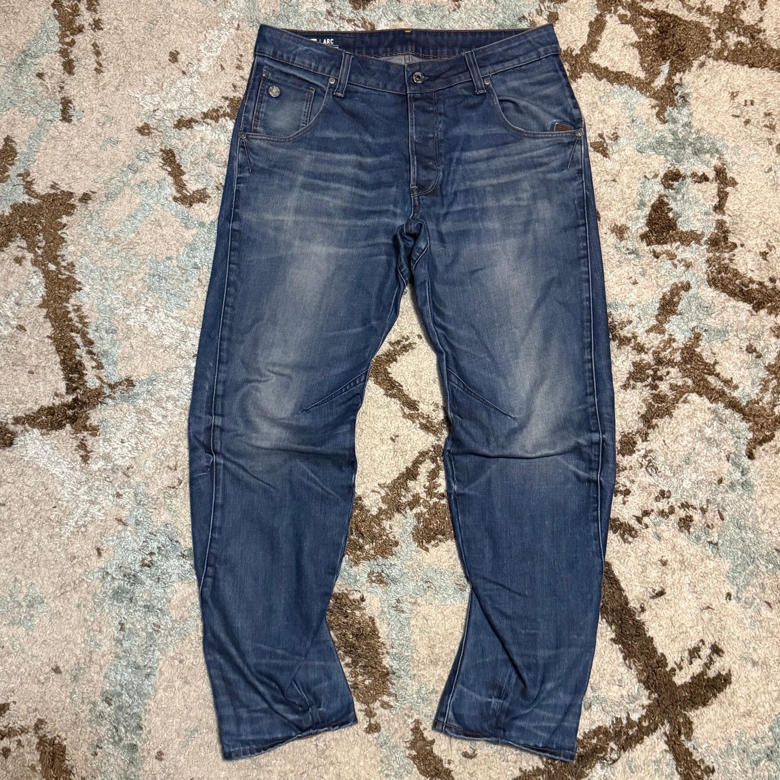 G-Star G Star Raw Arc 3D Tapered Jeans Size 31x28 Streetwear Size US 31 - 2 Thumbnail