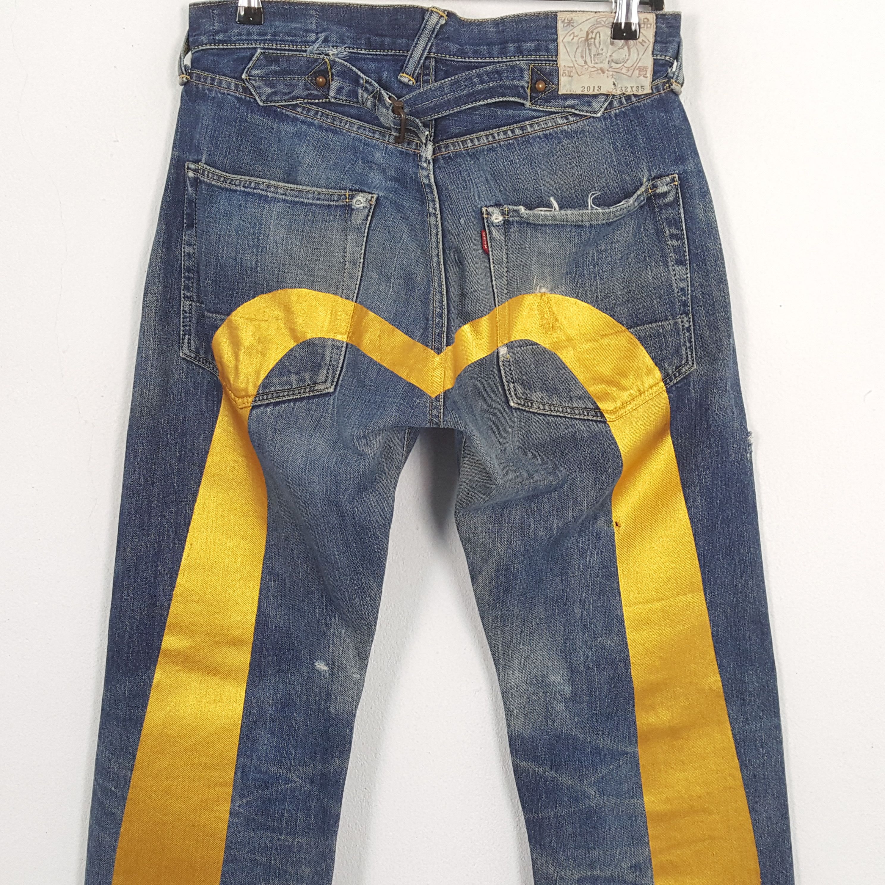 Evisu EVISU Japanese Brand Streetwear Custom Daicock Jeans Size US 30 / EU 46 - 2 Thumbnail