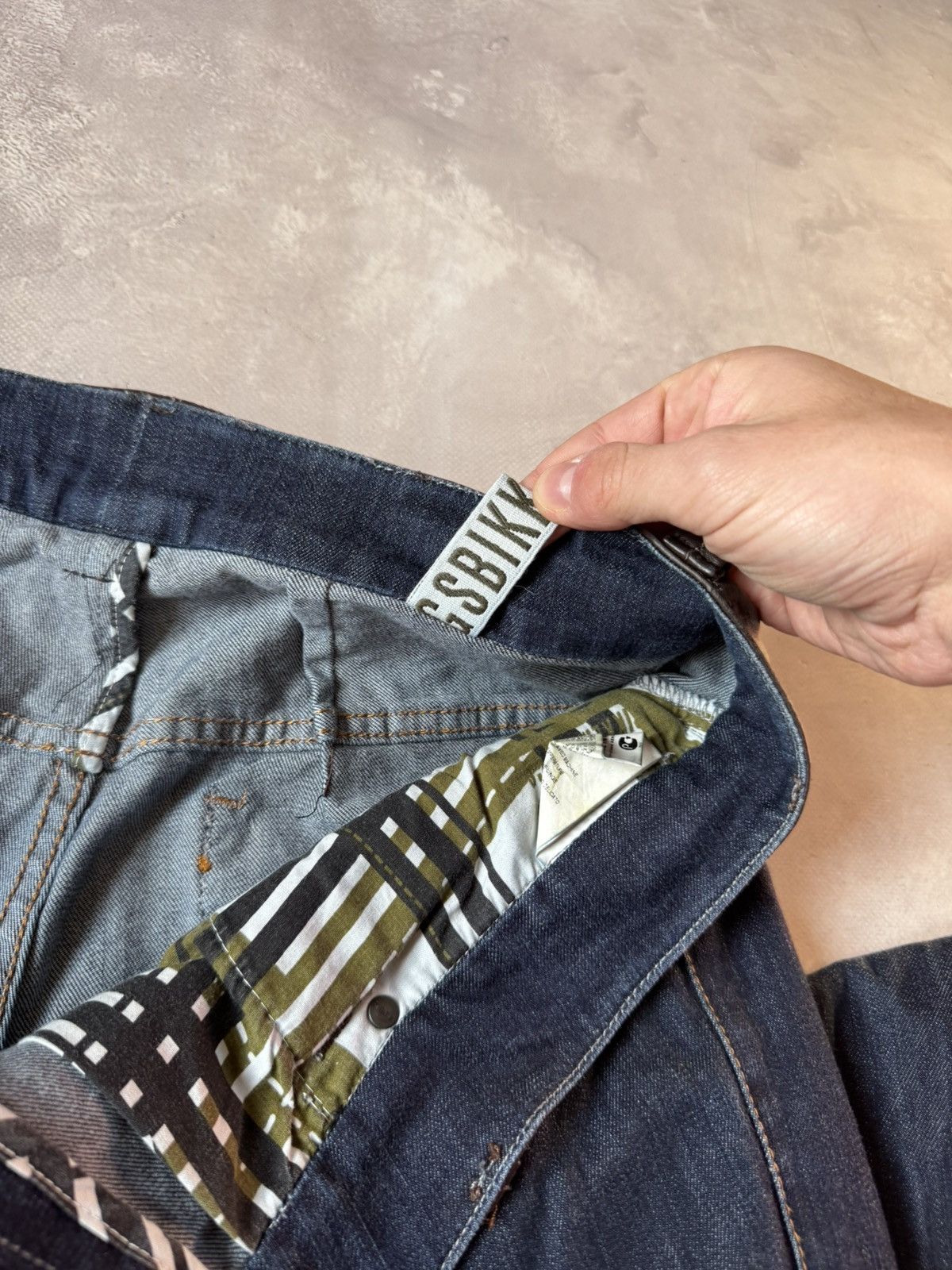 Dirk Bikkembergs Dirk Bikkembergs Blue Denim Pants Size US 38 / EU 54 - 11 Thumbnail