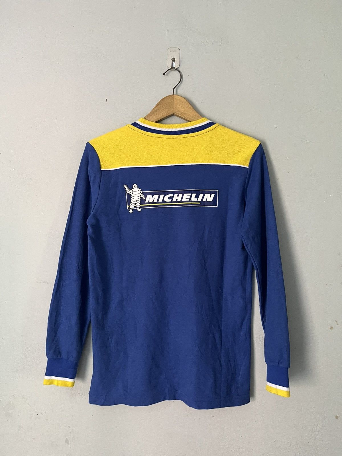 Gear for Sports Vintage michelin longsleeve tshirt Size US M / EU 48-50 / 2 - 2 Thumbnail