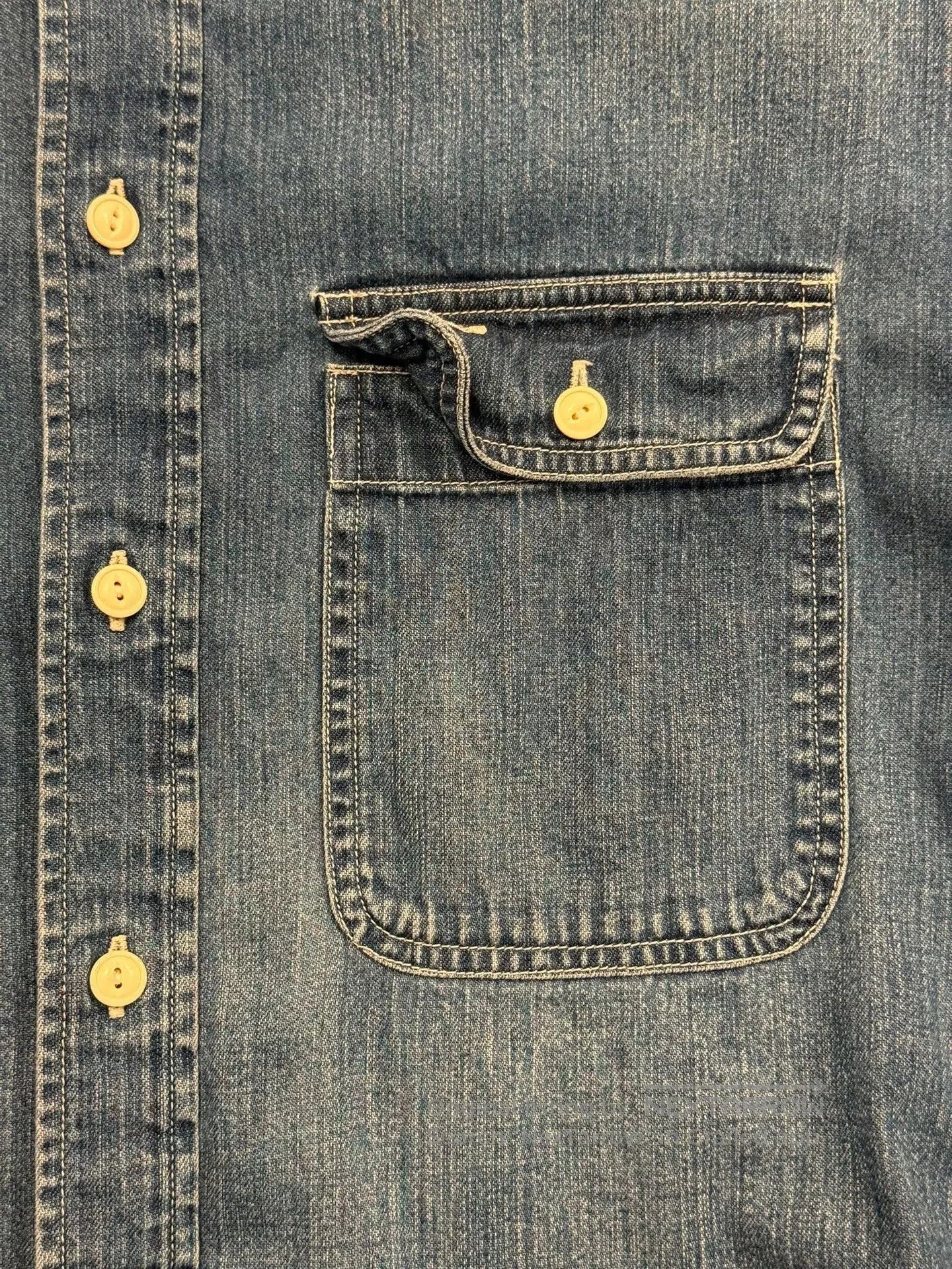 Visvim Visvim 20ss Lumber Shirt Damaged. Size US L / EU 52-54 / 3 - 5 Thumbnail
