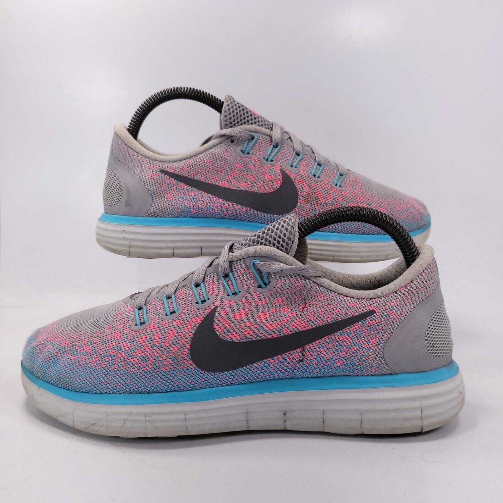Nike Nike Free RN Distance Shoe Women Size 8 827116-006 Gray Pink Size US 8 / IT 38 - 5 Thumbnail