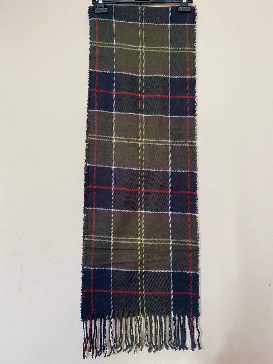 Barbour Vintage Barbour Scarf 90s Street Wear Y2K Casual Kanye Style Size ONE SIZE - 6 Thumbnail