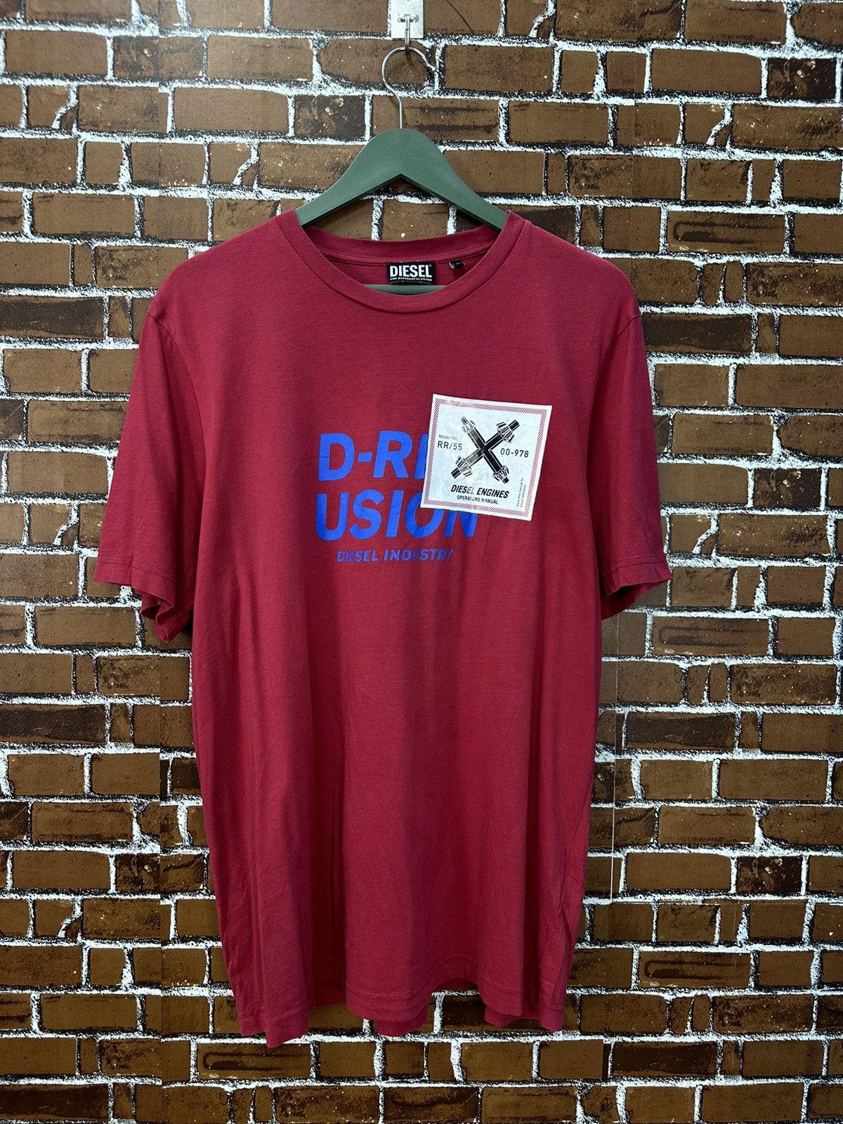 Diesel Diesel Industries Printed Tshirt A938 Size US L / EU 52-54 / 3 - 2 Thumbnail