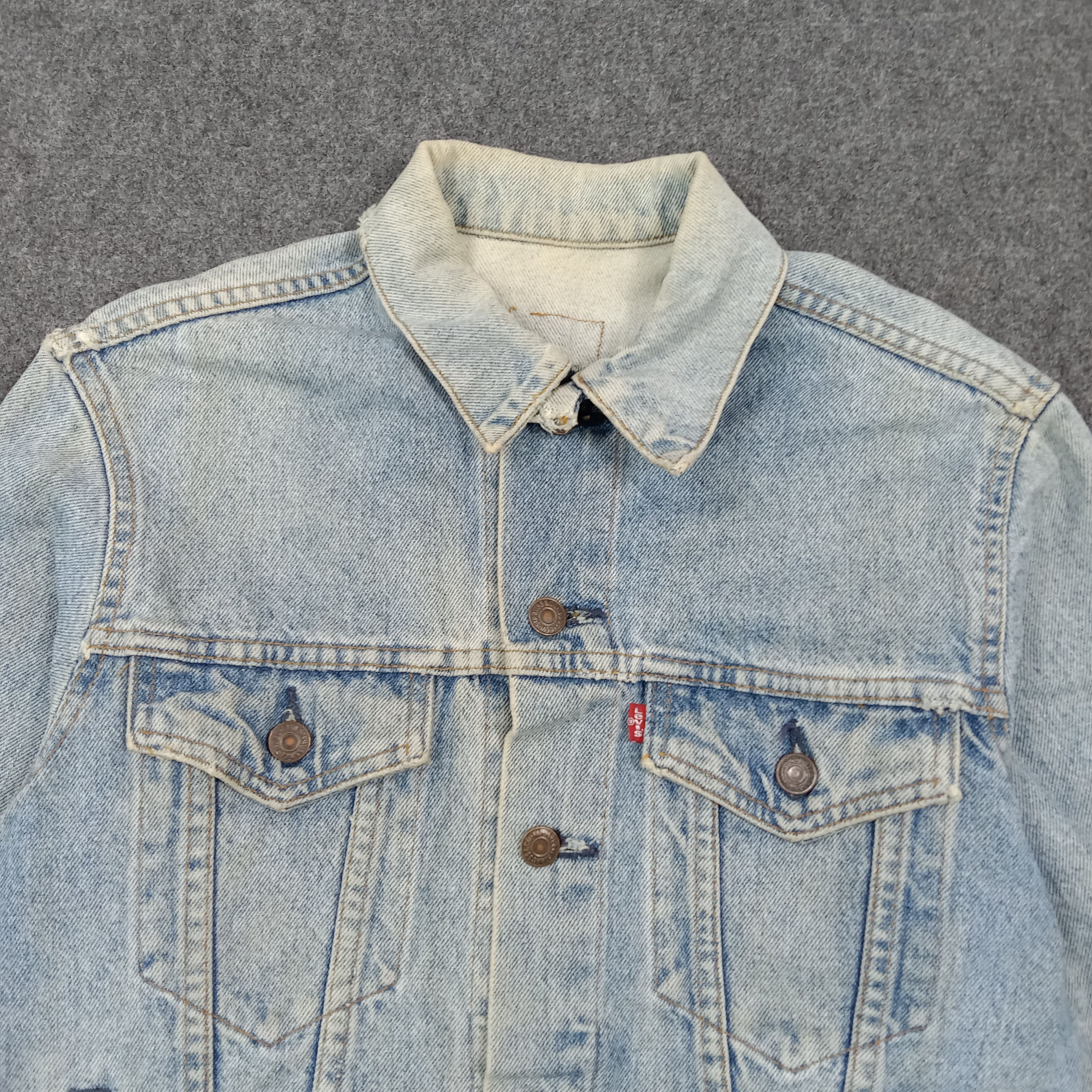 Levi's 90s Levi’s Custom Jamiroquai Buffalo Denim Jacket C277N2 Size US S / EU 44-46 / 1 - 4 Thumbnail