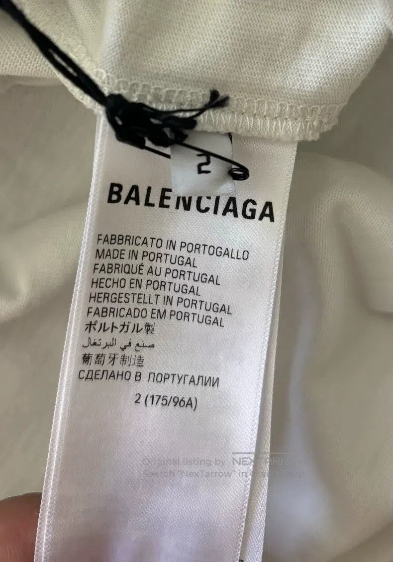 Balenciaga Balenciaga Casual solid-color round-neck print long-sleeve Size US M / EU 48-50 / 2 - 6 Thumbnail