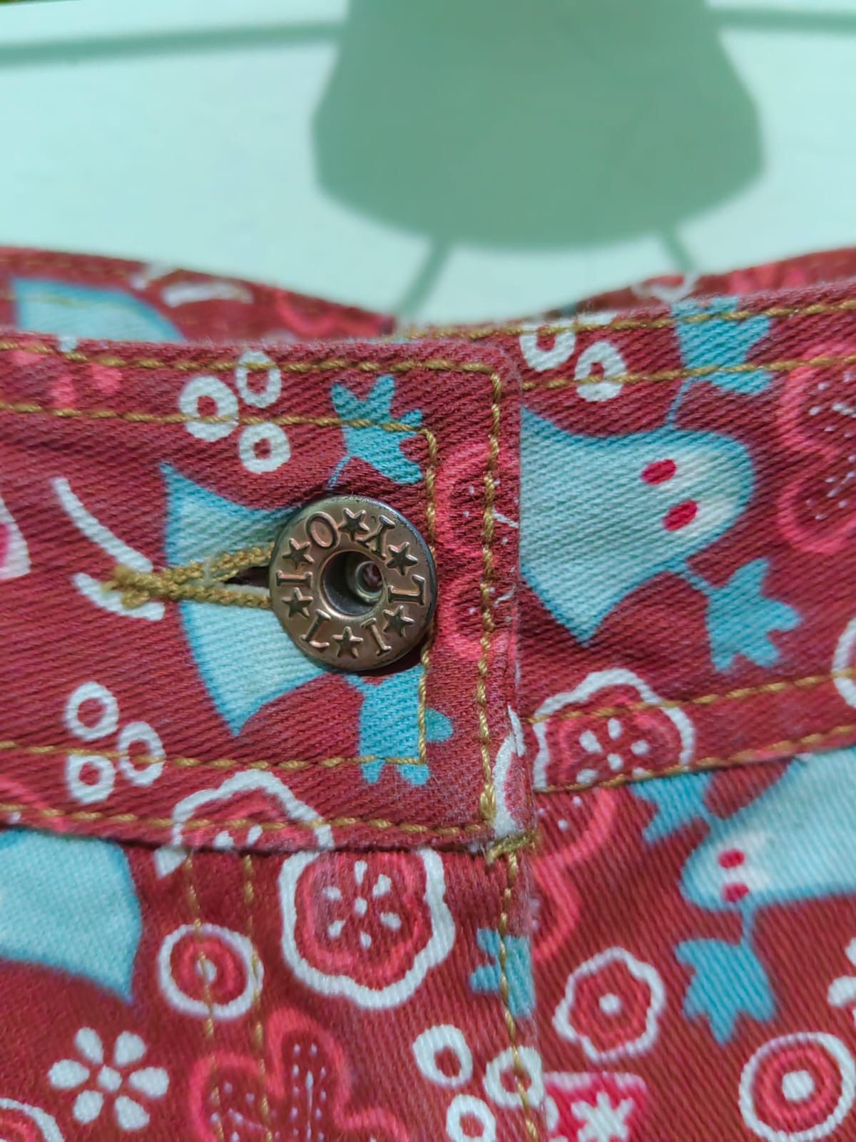 Oilily × Vintage Oilily full printed jeans Size 27" / US 4 / IT 40 - 2 Thumbnail