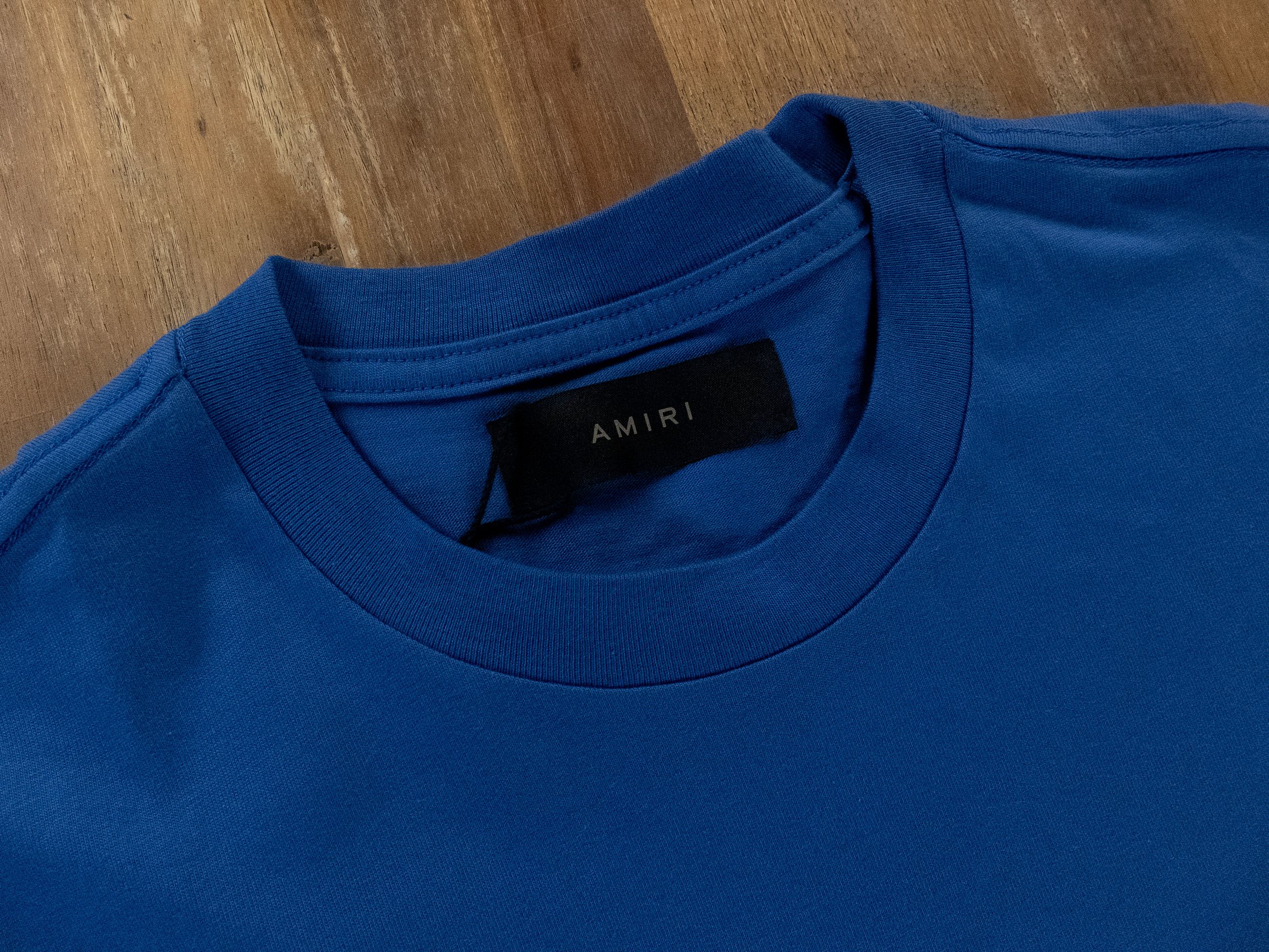 Amiri AMIRI Core collection blue logo print t-shirt Large Size US L / EU 52-54 / 3 - 5 Thumbnail