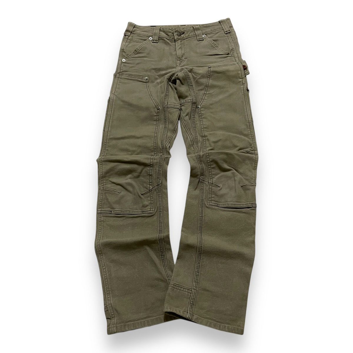 Carhartt ORIGINAL DOUBLE KNEE WORK WEAR DOVETAL (28×38) Size US 28 / EU 44 - 2 Thumbnail