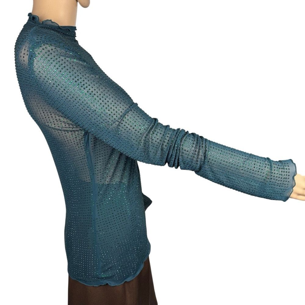 Free People NWT New $98 Free People Dance All Night Long Sleeve Green T Size S / US 4 / IT 40 - 5 Thumbnail