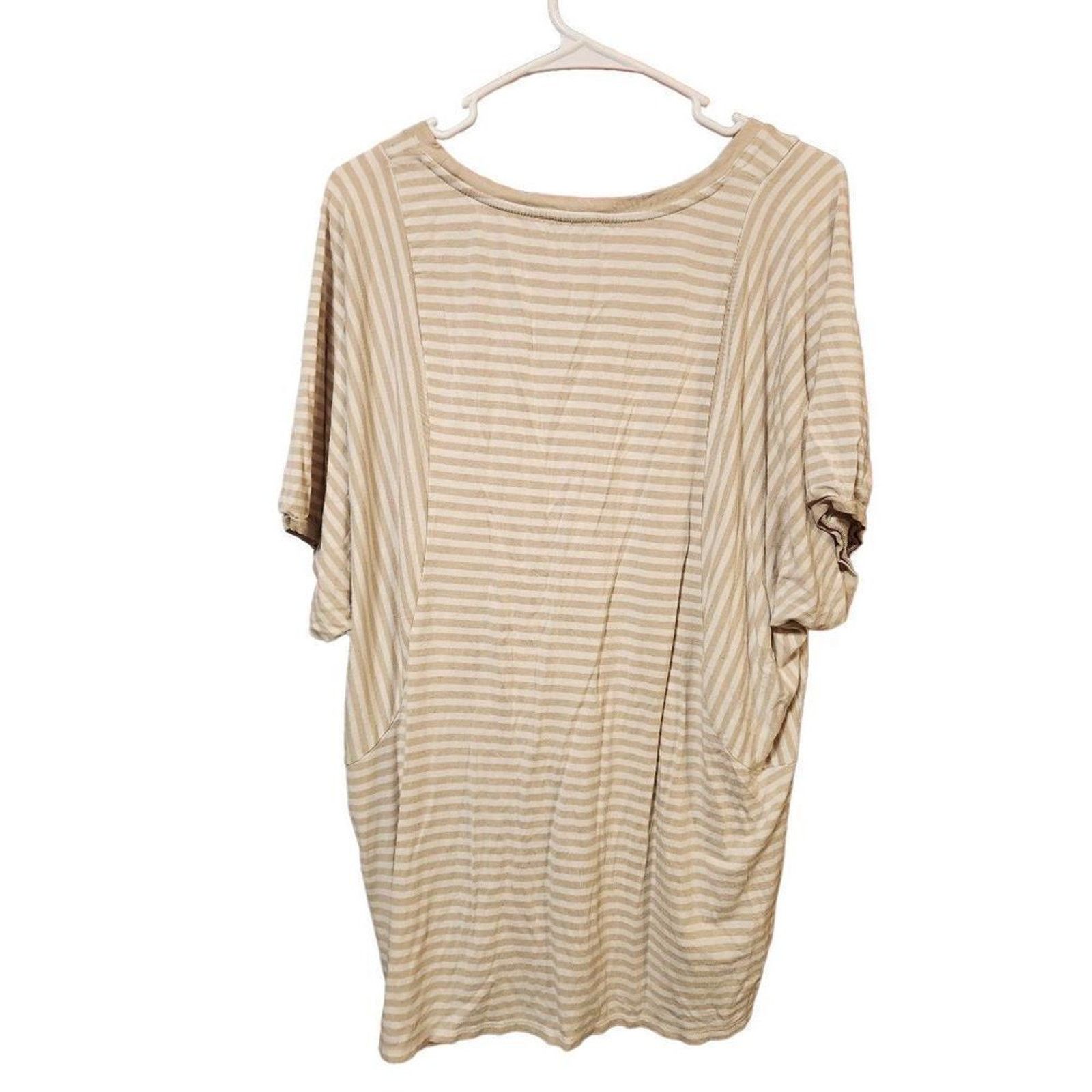 Coldwater Creek Coldwater creek 1X beige top short sleeve Size XL / US 12-14 / IT 48-50 - 5 Thumbnail