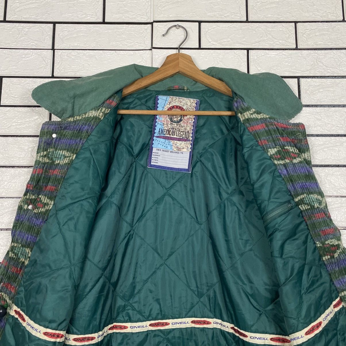 O'Neill 📌Vintage Corduroy Jacket Navajo Aztec O'neill All American Size US L / EU 52-54 / 3 - 15 Thumbnail
