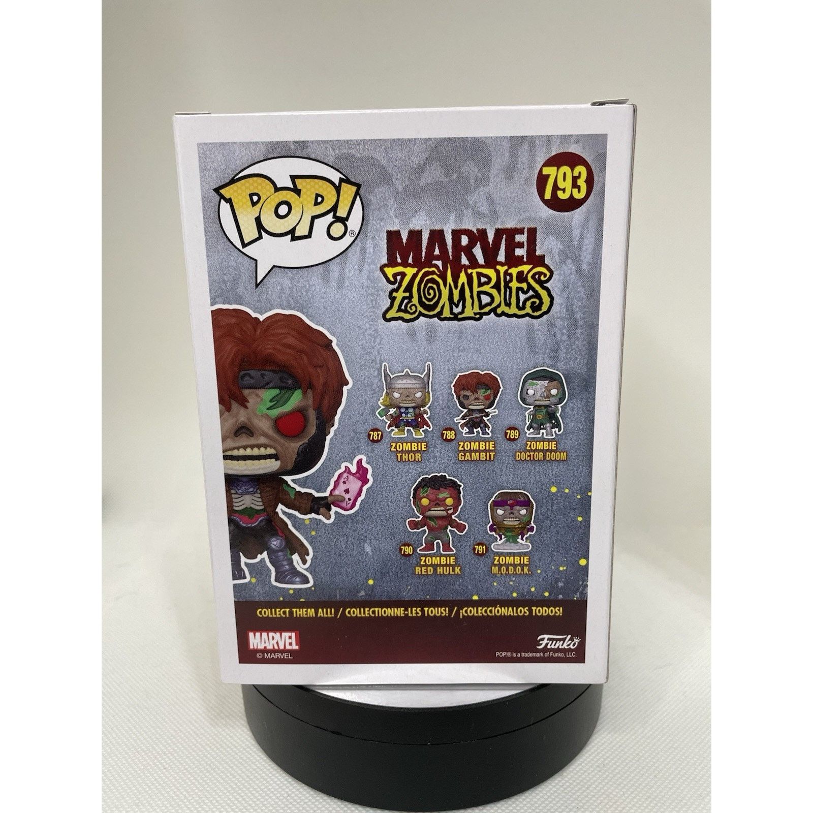 Marvel Comics Funko Pop! Zombie Gambit - Box Lunch Exclusive - 793 Size ONE SIZE - 5 Thumbnail