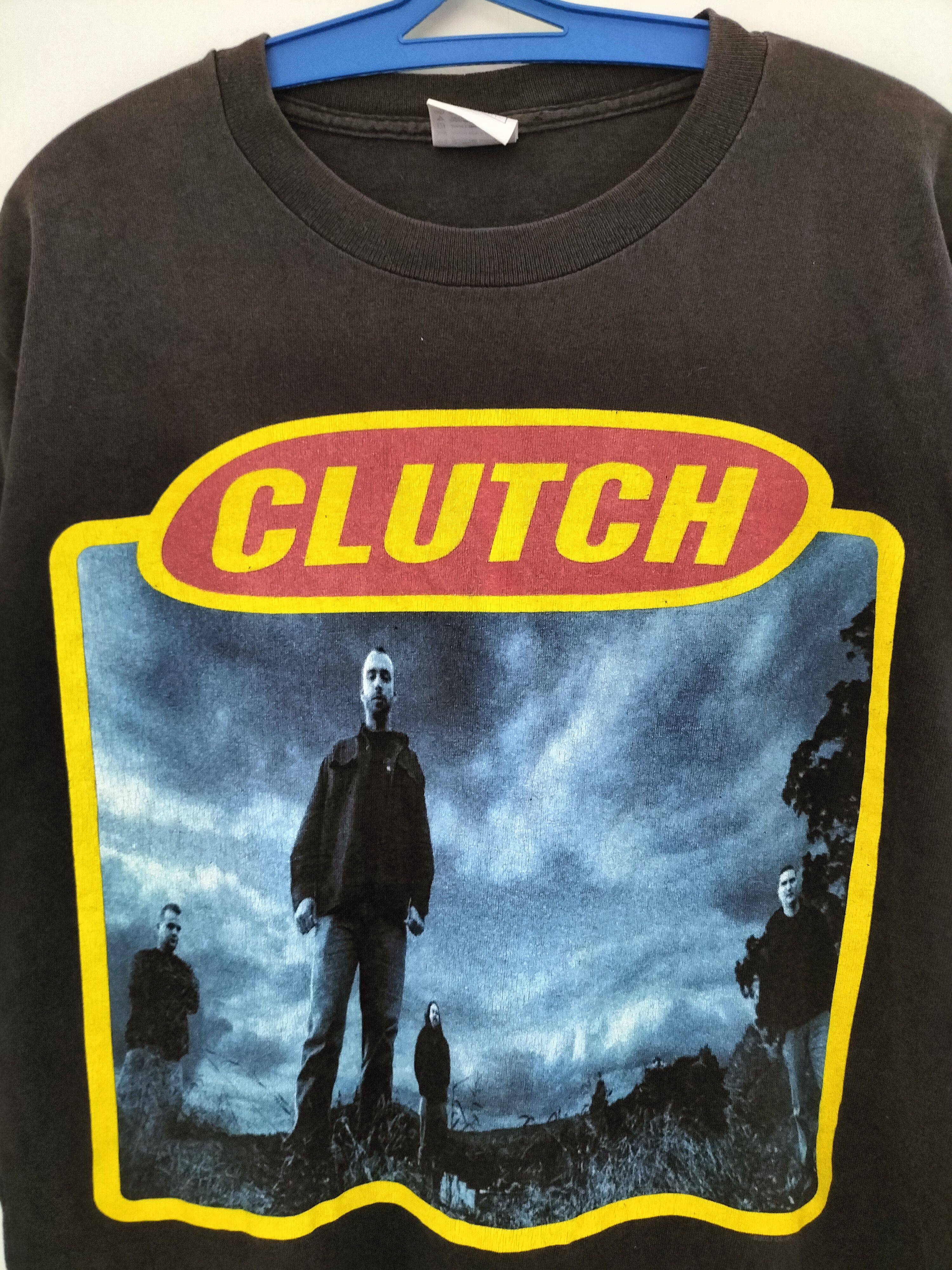 Band Tees × Vintage Vintage Clutch Band 'Pure Rock Fury' Album Tee Size US L / EU 52-54 / 3 - 2 Thumbnail