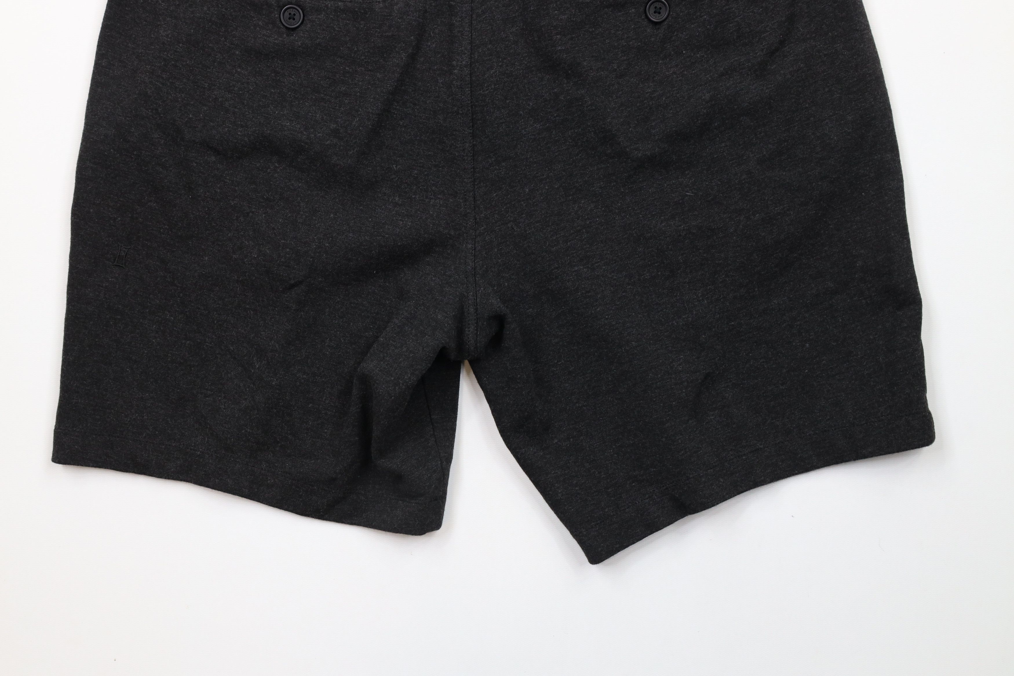 Kit and Ace × Vintage Kit & Ace Front Above Knee Jersey Knit Shorts Charcoal Gray Size US 32 / EU 48 - 12 Thumbnail