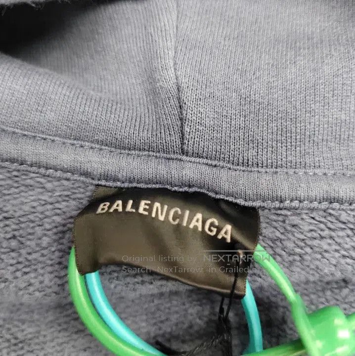 Balenciaga Balenciaga Men's Hooded Zip-Up Hoodie. Size US M / EU 48-50 / 2 - 2 Thumbnail
