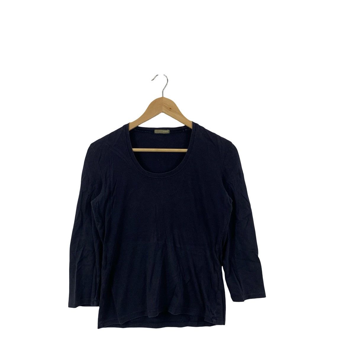 J.Crew J.Crew 3/4 Sleeve Scoop Neck Top Basic Casual Shirt Size XS / US 0-2 / IT 36-38 - 4 Thumbnail