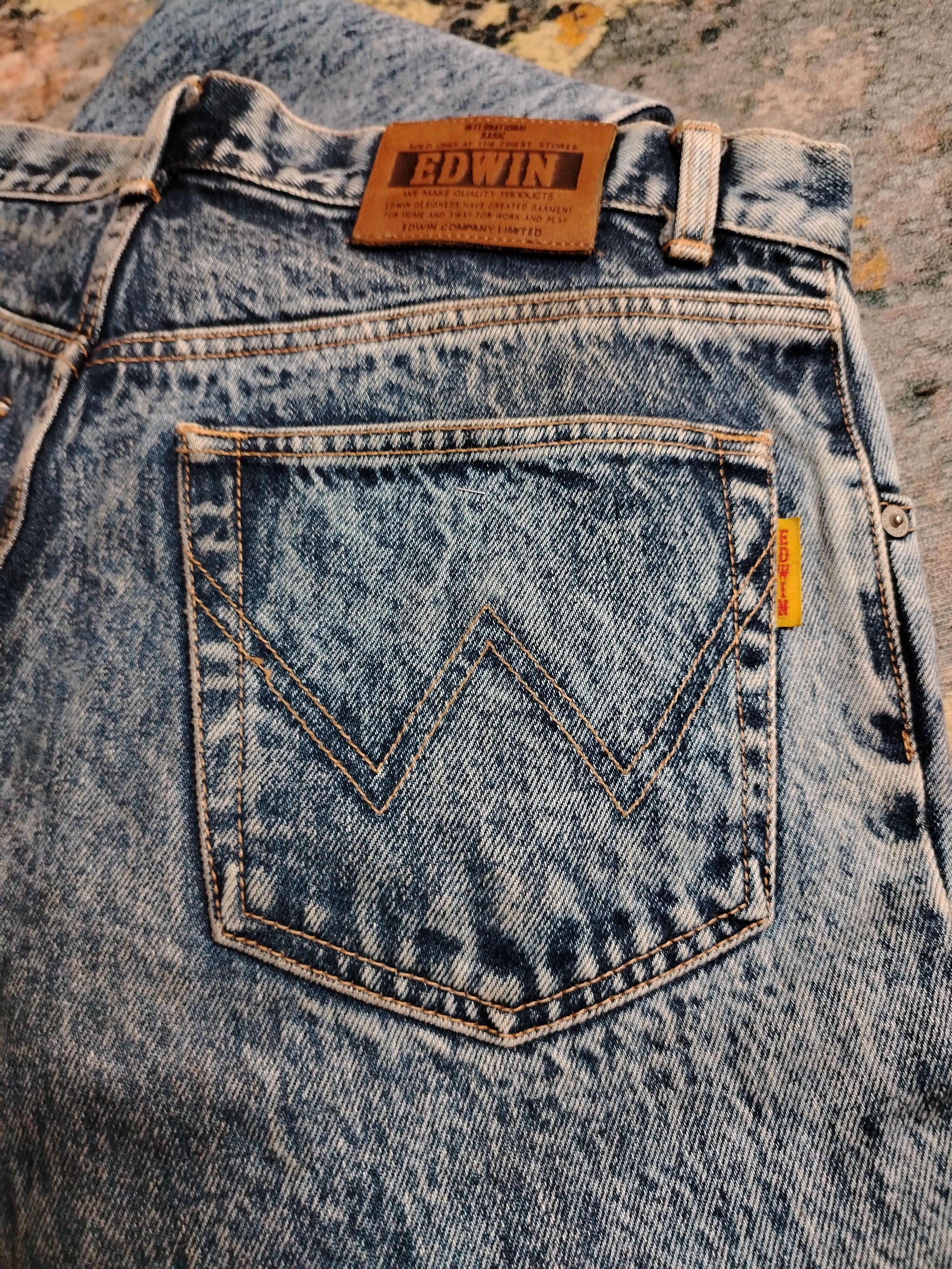 Edwin Vintage Edwin Acid Wash Size US 34 / EU 50 - 4 Thumbnail