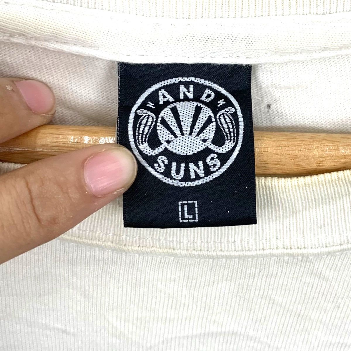 ANDSUNS AND SUNS JAPAN Live In Sin Luxury Streetwear Tee Shirt Size US L / EU 52-54 / 3 - 7 Thumbnail