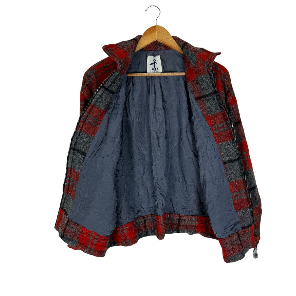 Hai Sporting Gear ☀️HAI SPORTING GEAR IS RED TARTAN JACKET Size M / US 6-8 / IT 42-44 - 8 Thumbnail