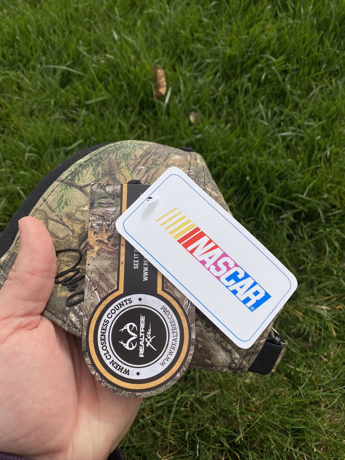 NASCAR × Realtree Realtree cap Nascar het camo style Y2k 88 Size ONE SIZE - 3 Thumbnail