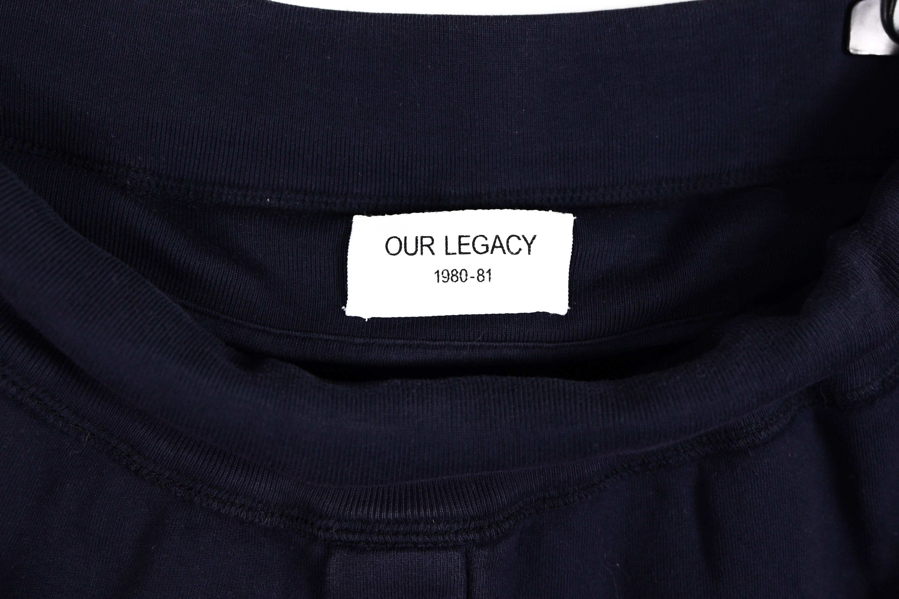 Our Legacy Our Legacy Dark Navy Great Sweat Shorts Size US 34 / EU 50 - 6 Thumbnail