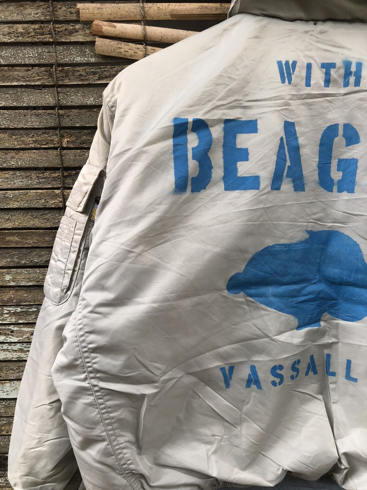 Alpha Industries Vintage Teagles Fighters Jacket Bomber Jacket Size US XL / EU 56 / 4 - 16 Thumbnail
